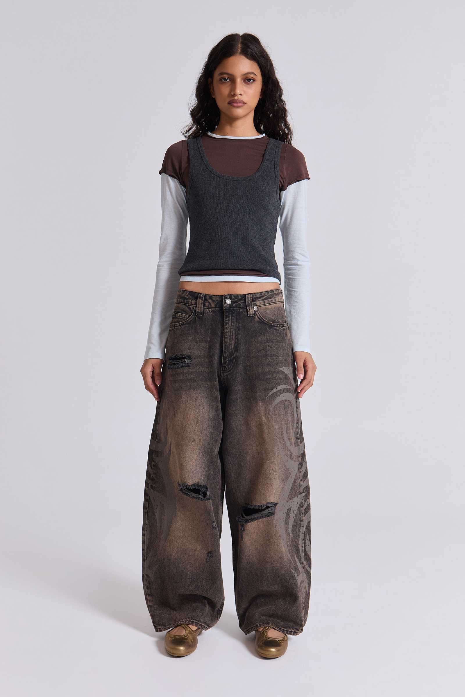 Brown Blade XL Colossus Jeans