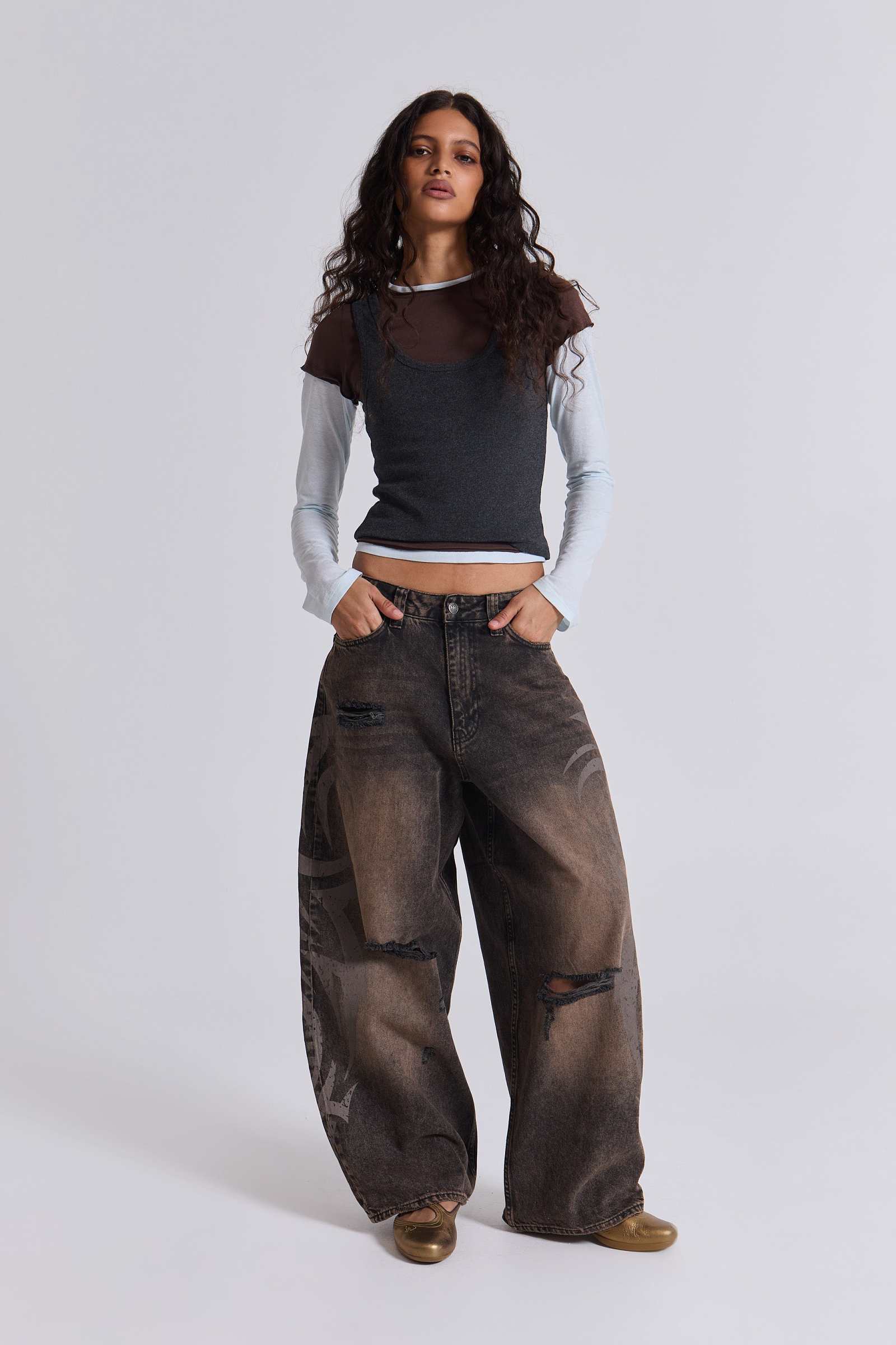 Brown Blade XL Colossus Jeans