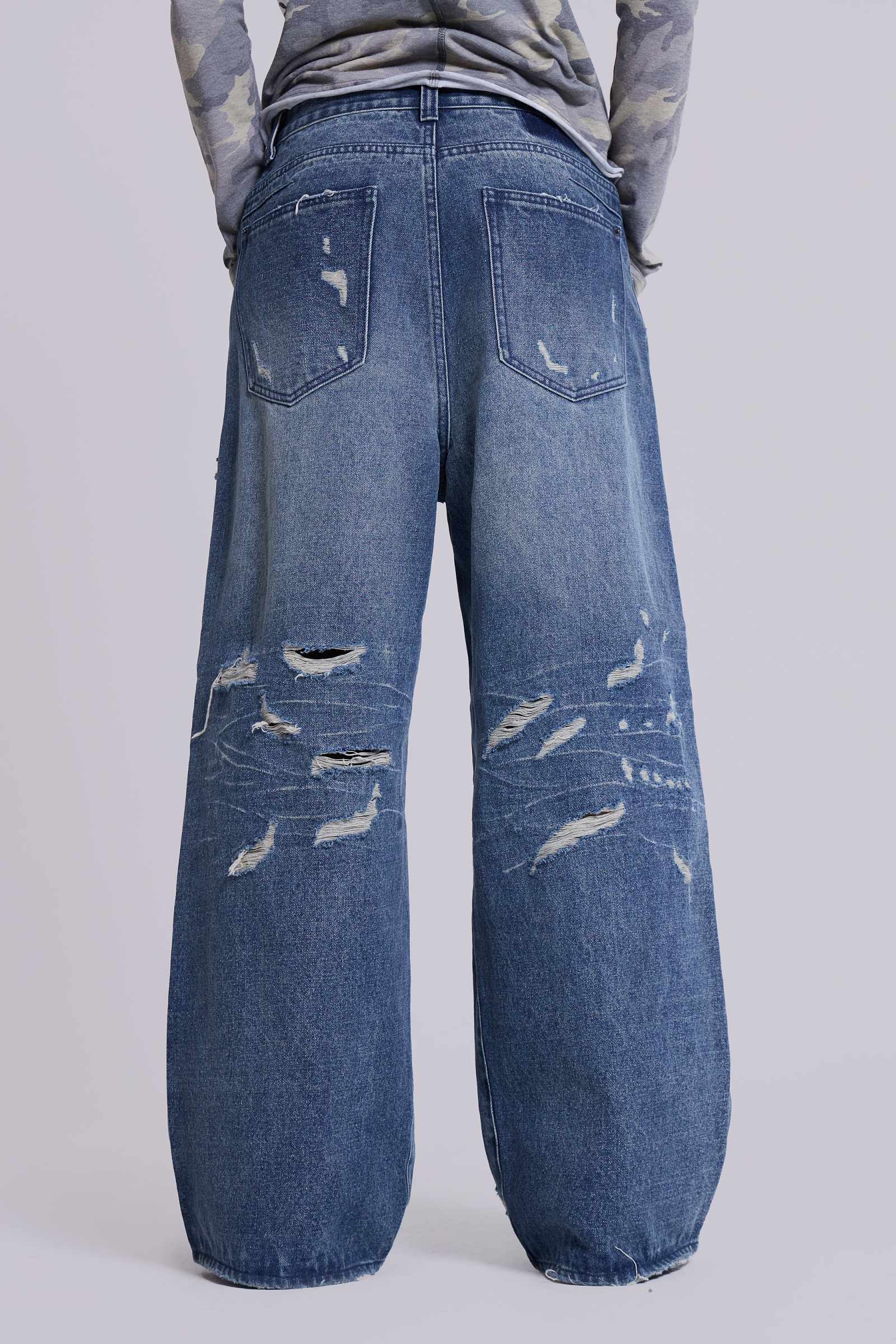 Destroyed XL Colossus Jeans