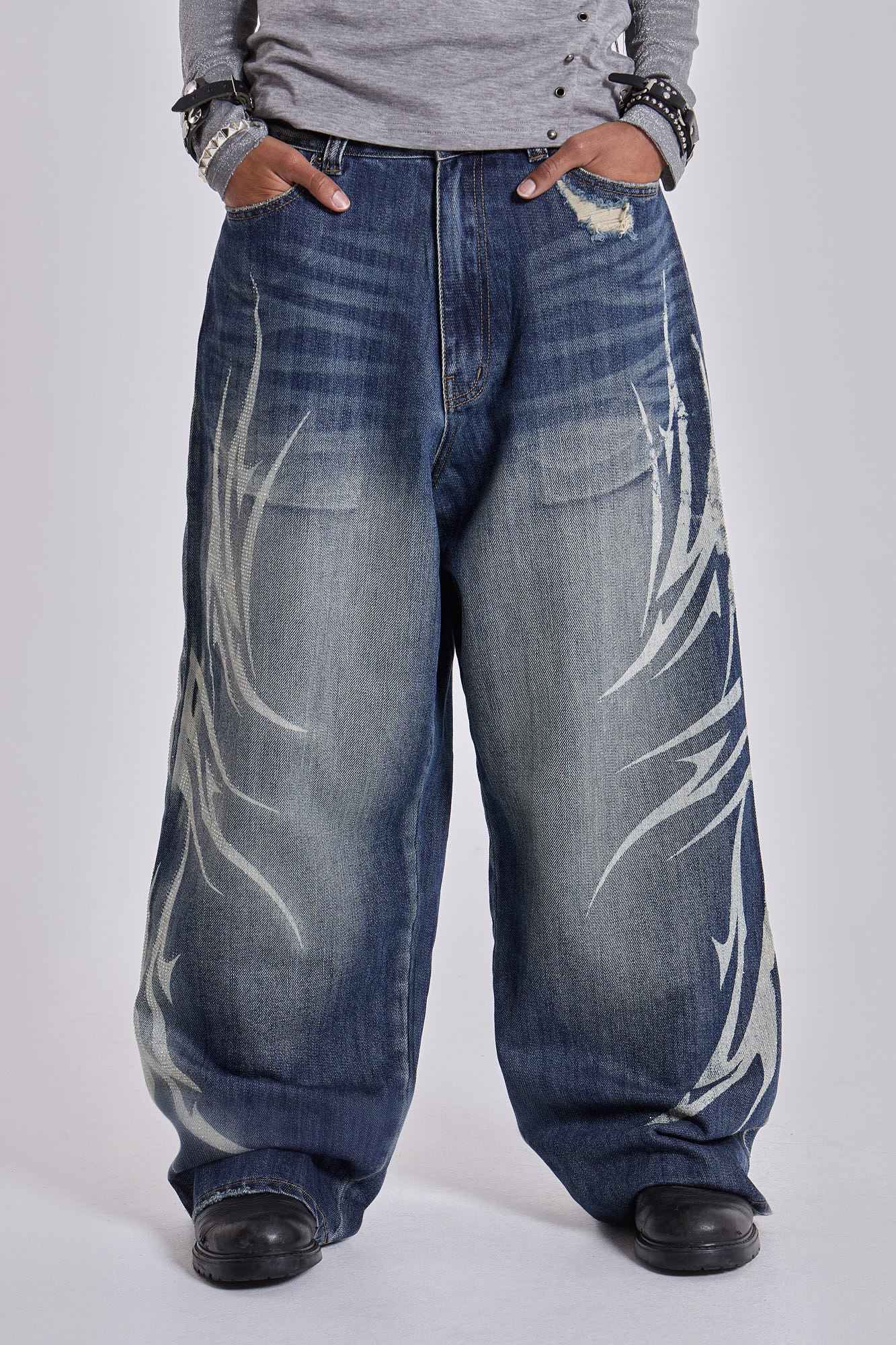 Jewel Blade XL Colossus Jeans | Jaded London