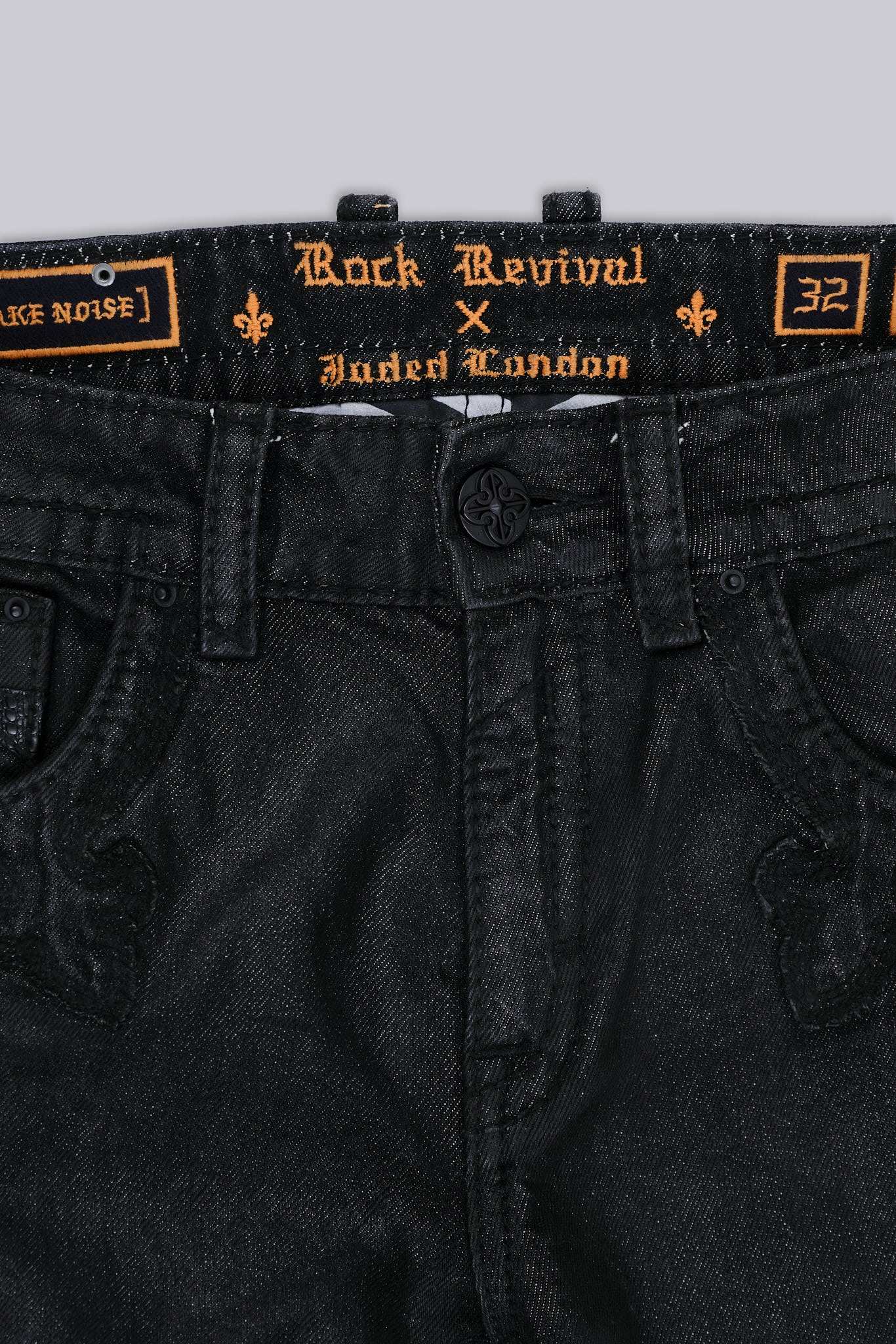 Rock Revival Staple Wax Bootcut Jeans