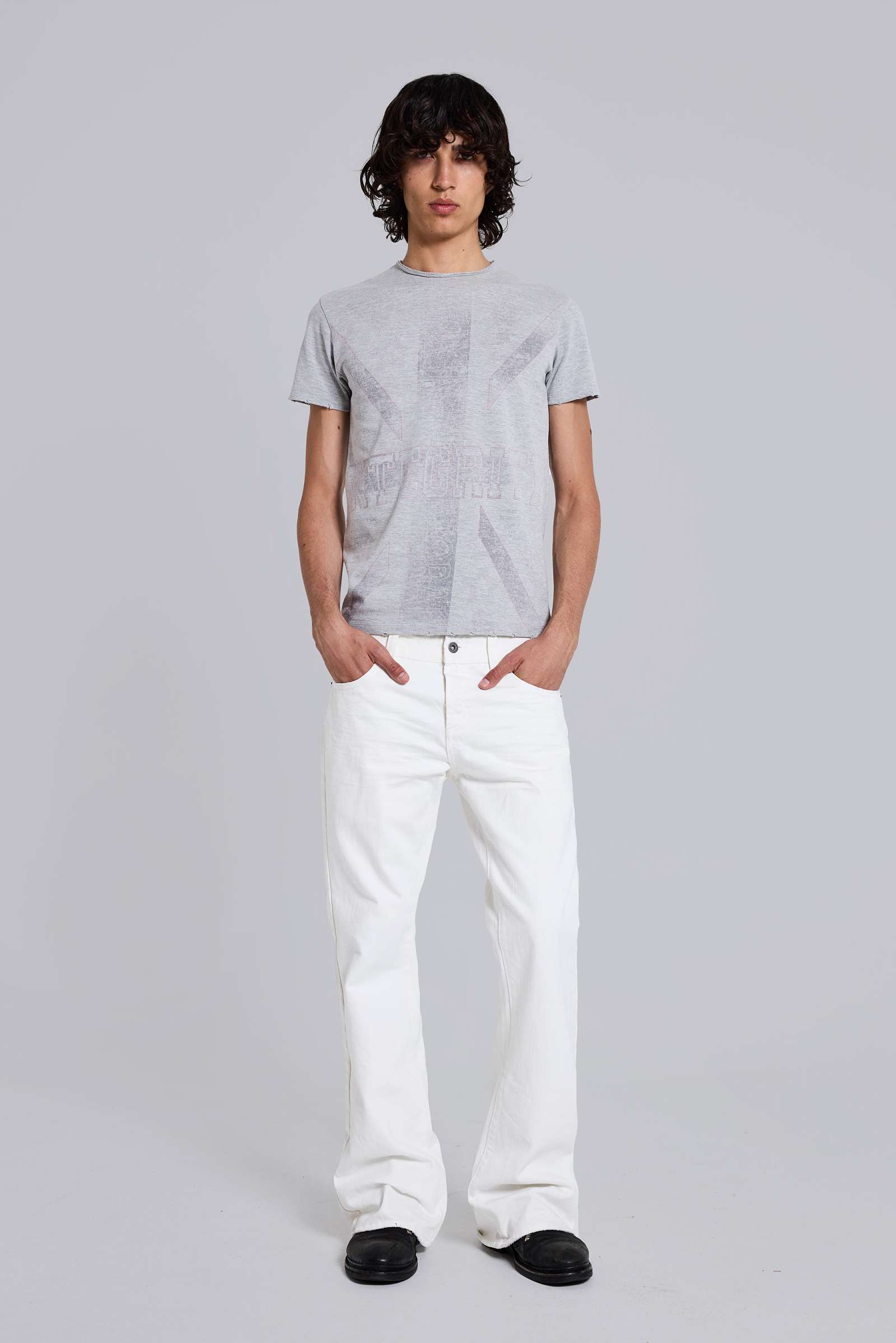 Ecru Jude Bootcut Jeans
