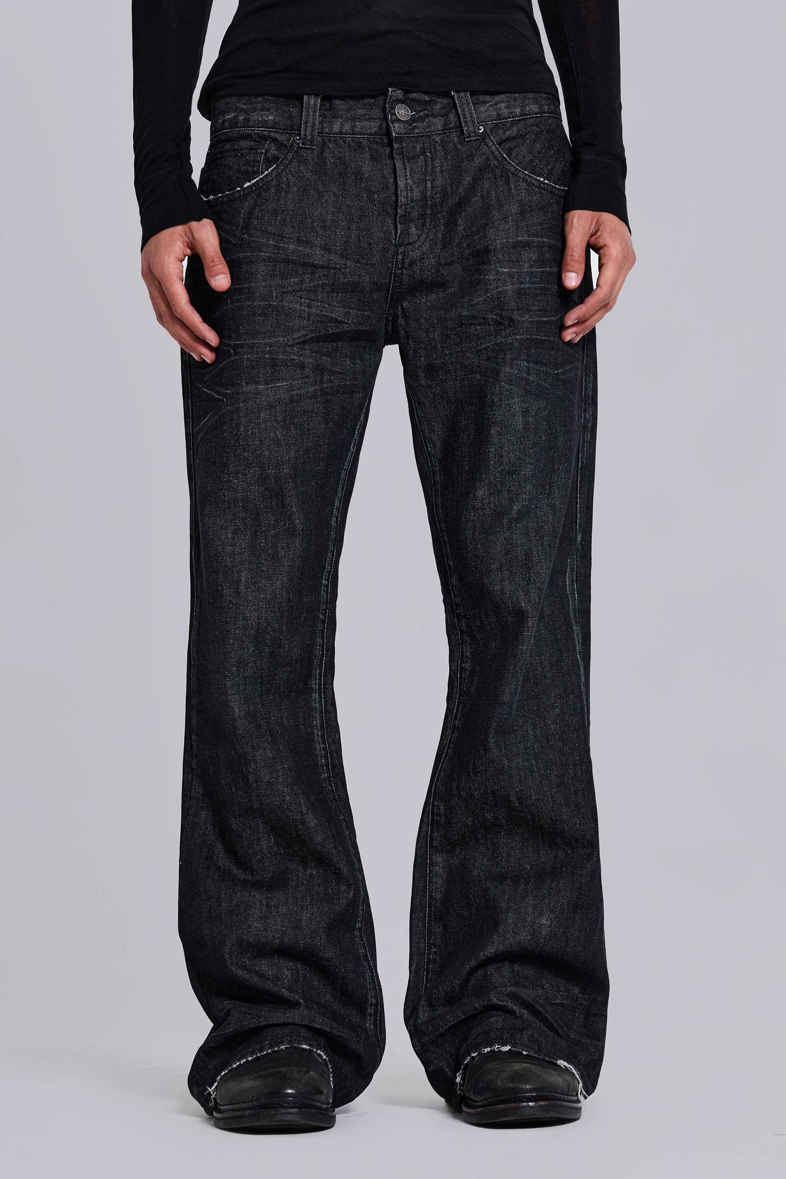Black Jude Bootcut Jeans