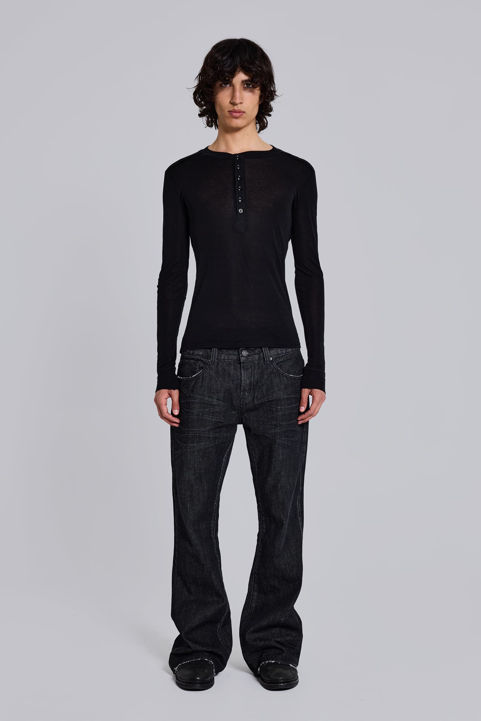Black Jude Bootcut Jeans