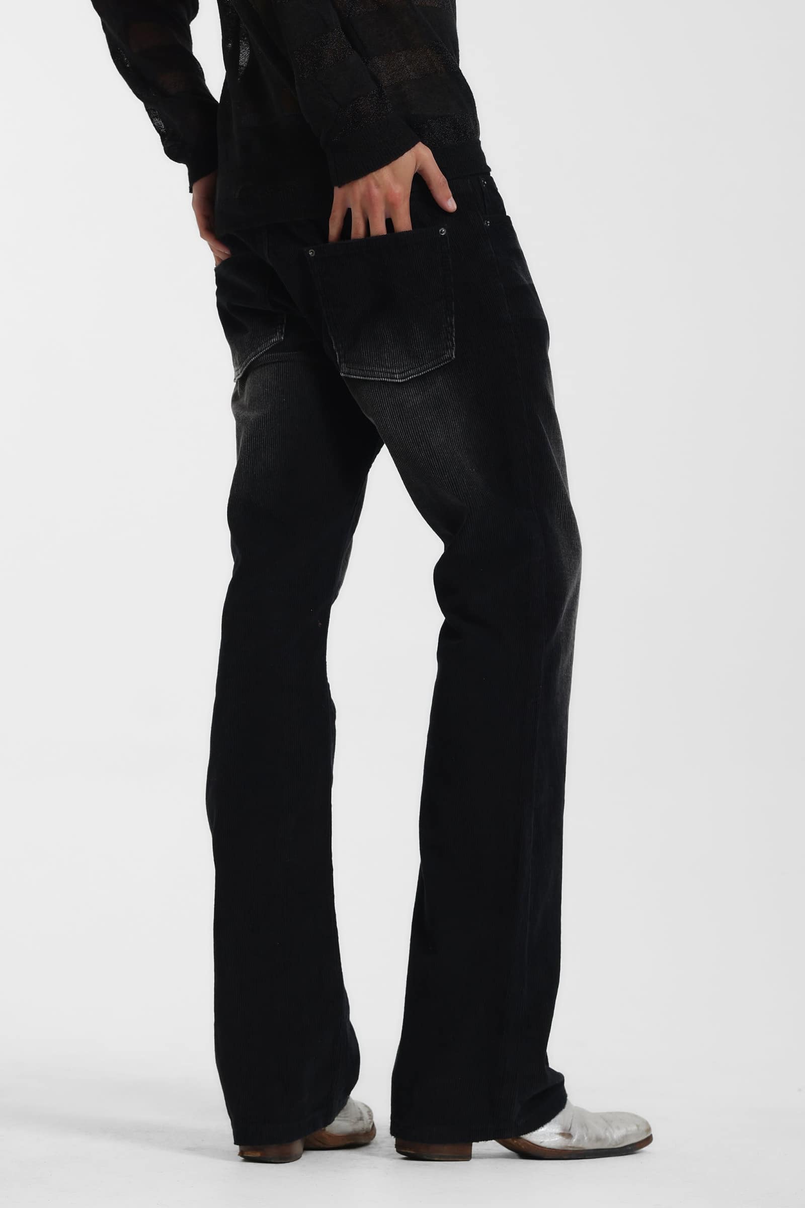 Black Cord Jude Jeans