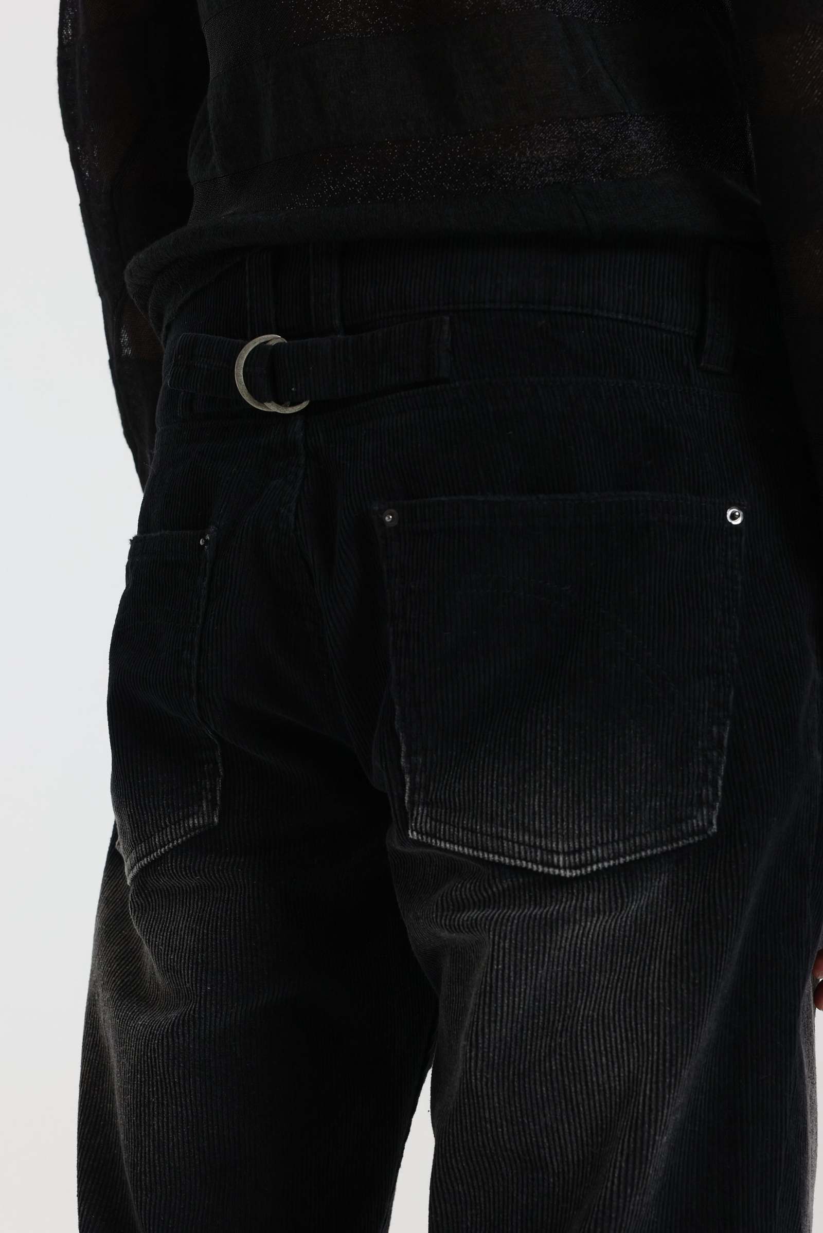 Black Cord Jude Jeans
