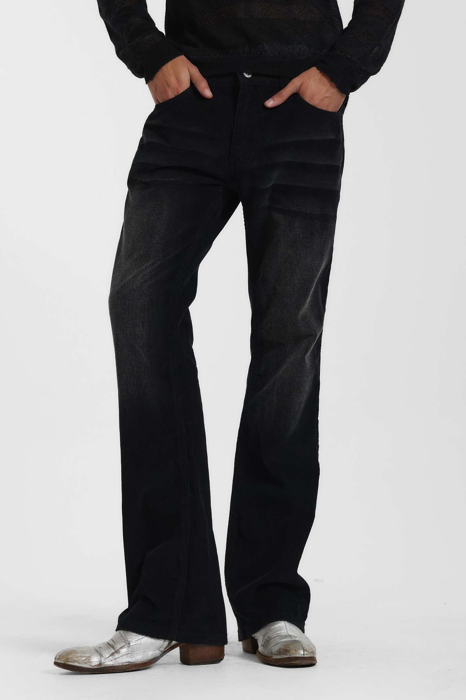Black Cord Jude Jeans