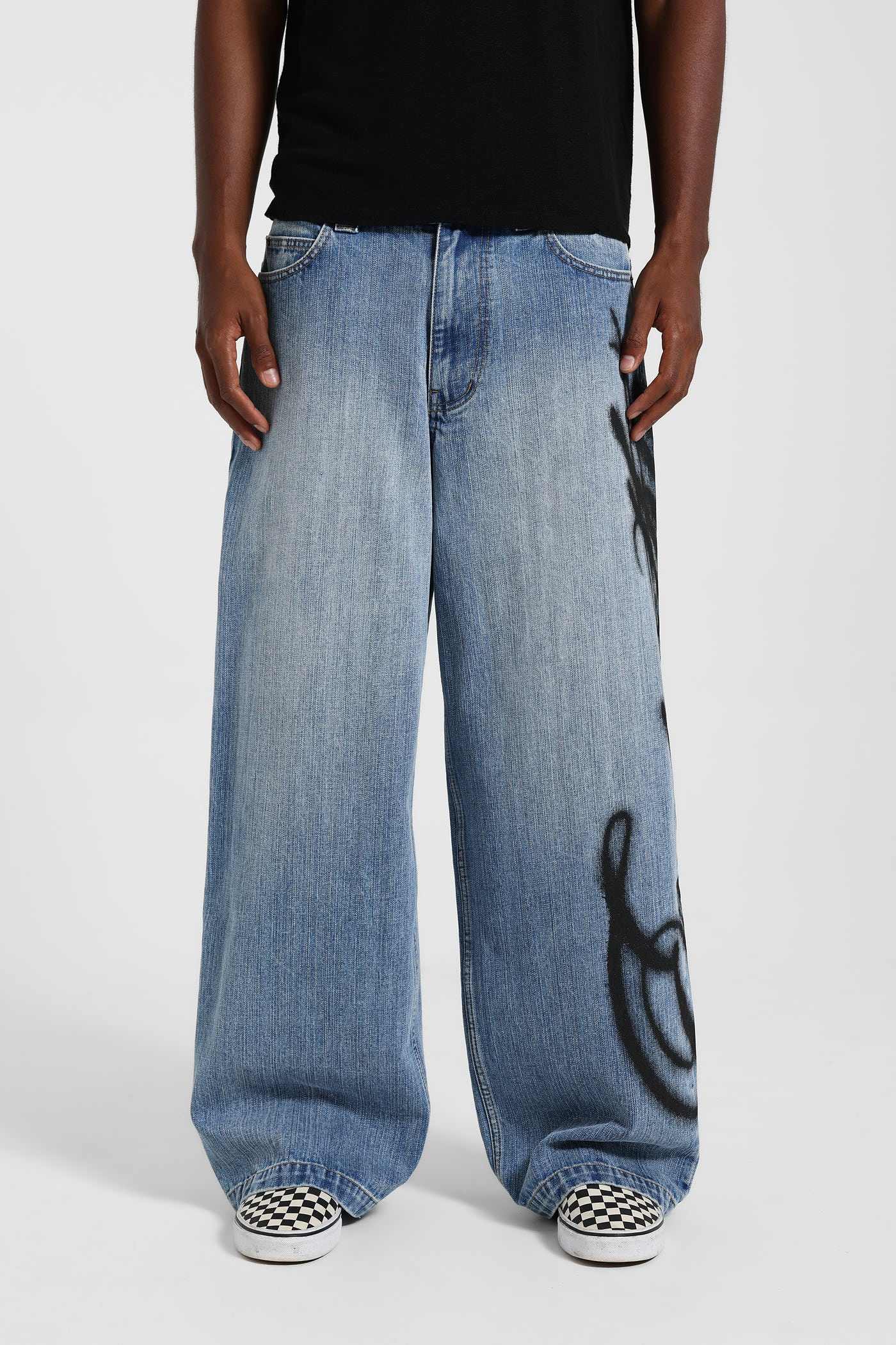Light Wash Airbrush Empathy XL Colossus Jeans