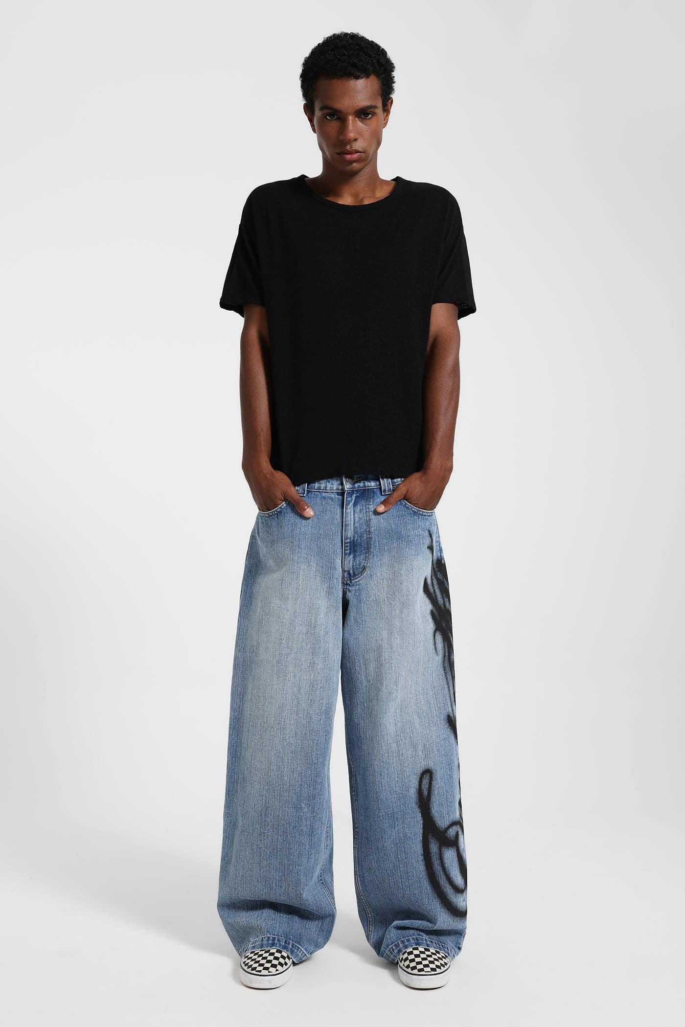 Light Wash Airbrush Empathy XL Colossus Jeans