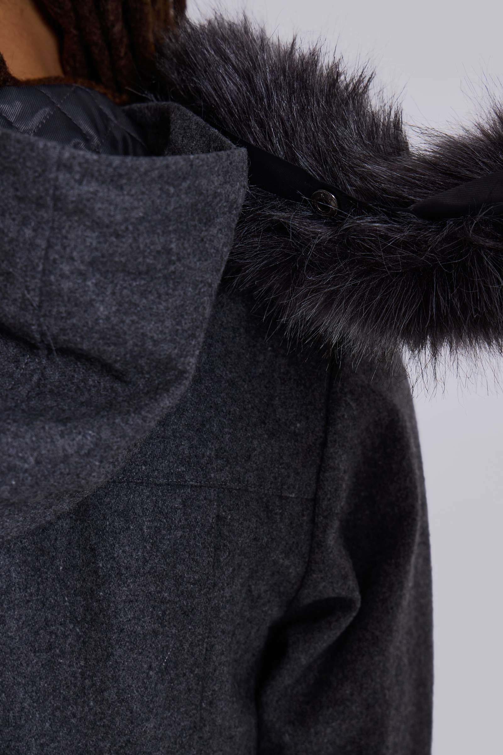 Marl Military Hooded Jacket