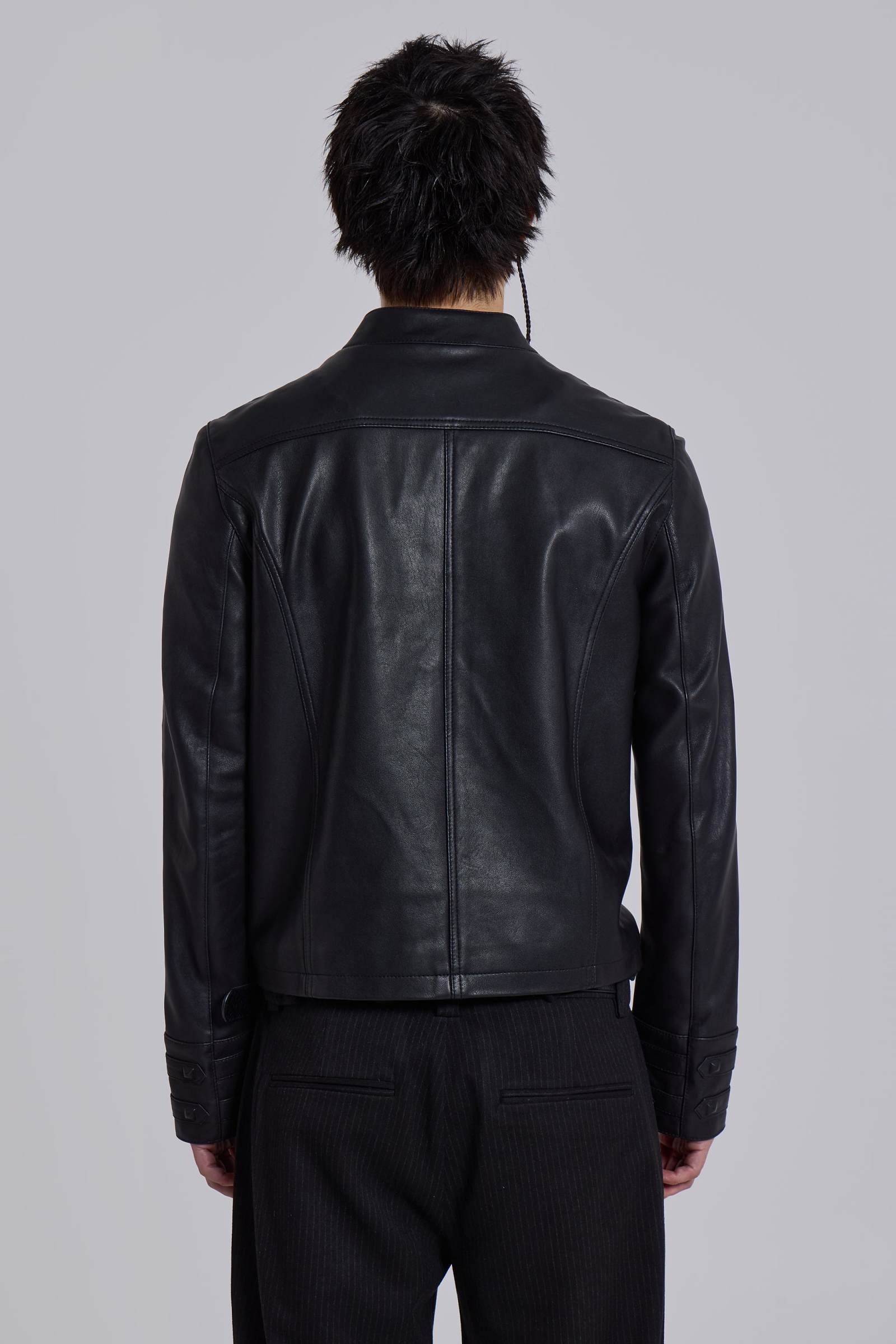 Leather Military Jacket