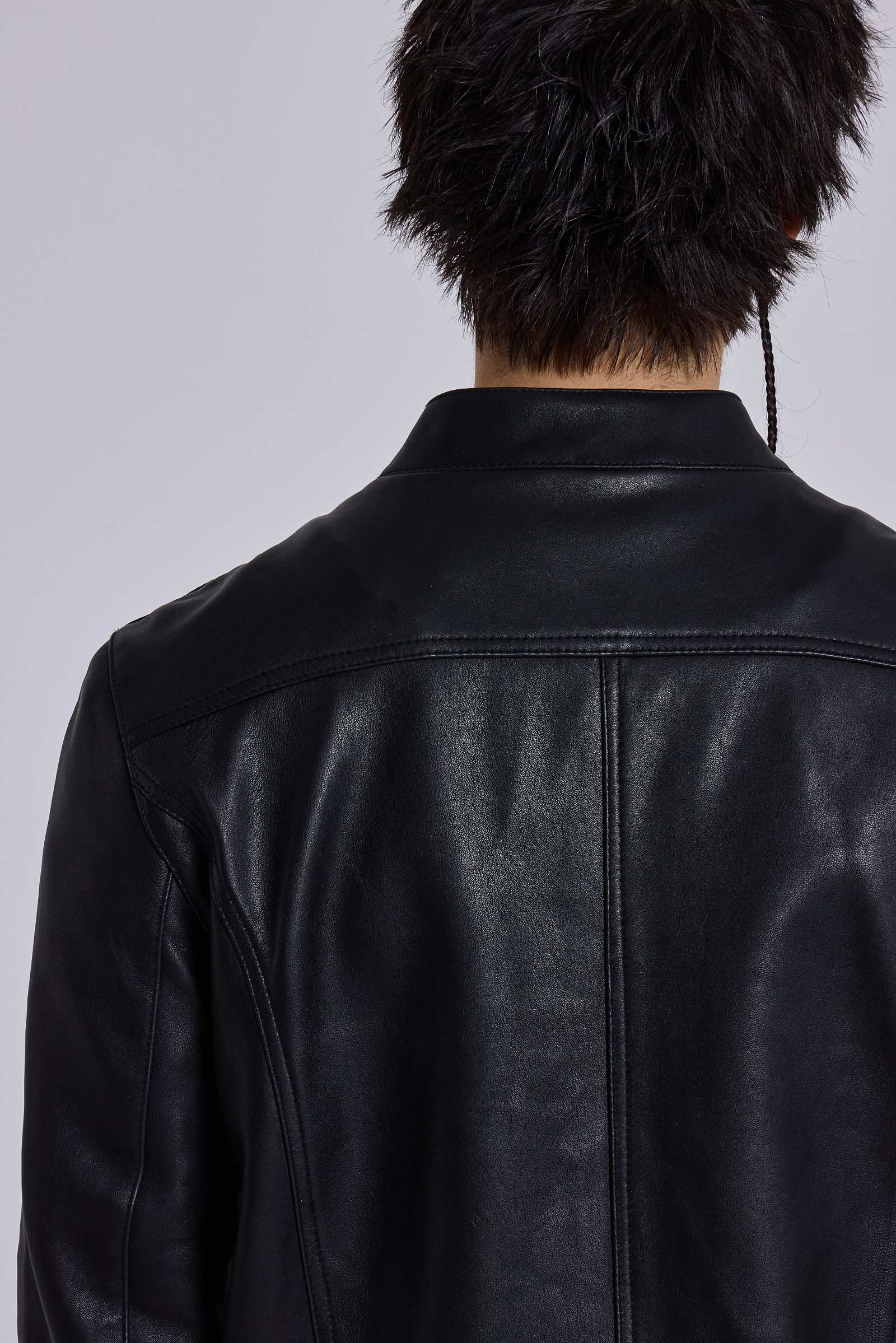 Leather Military Jacket