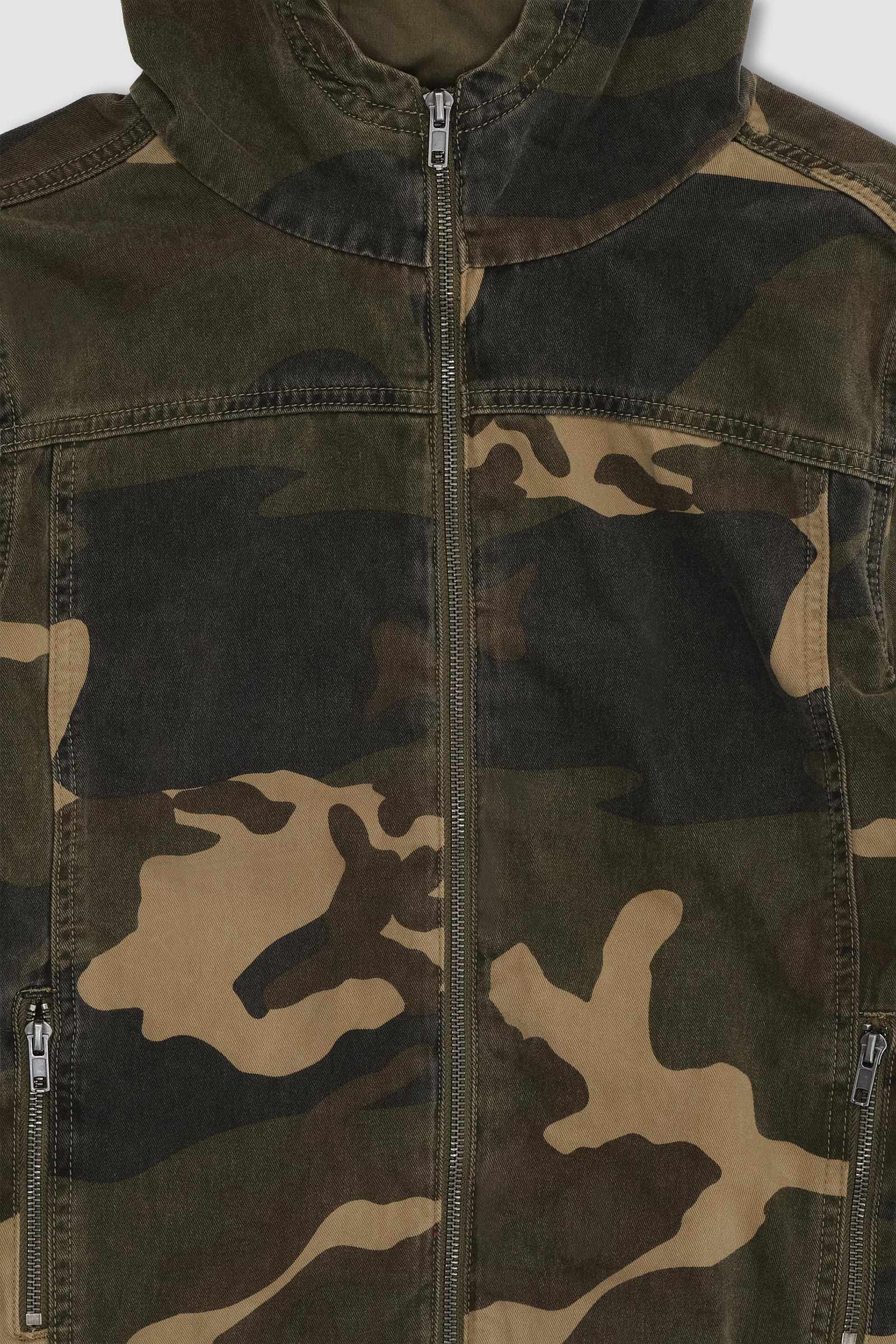 Camo Bedrock Hooded Jacket