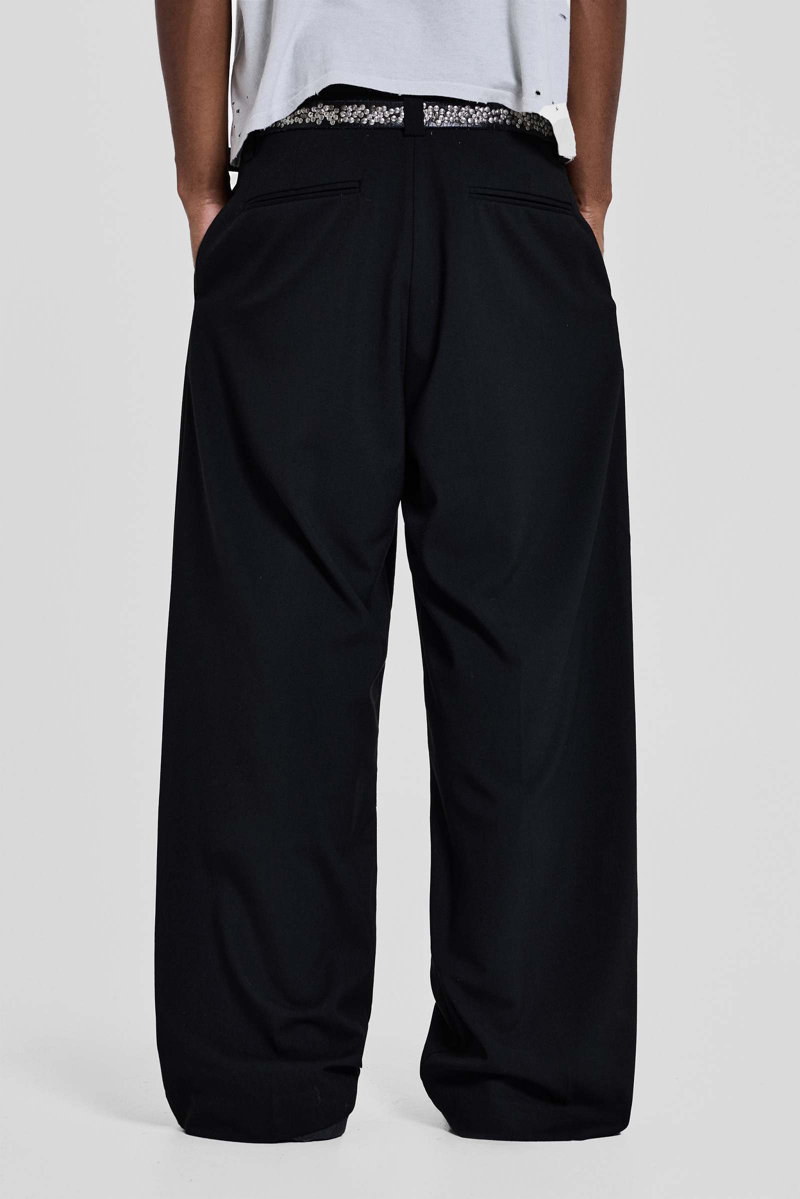 Goliath Black Suit Pants