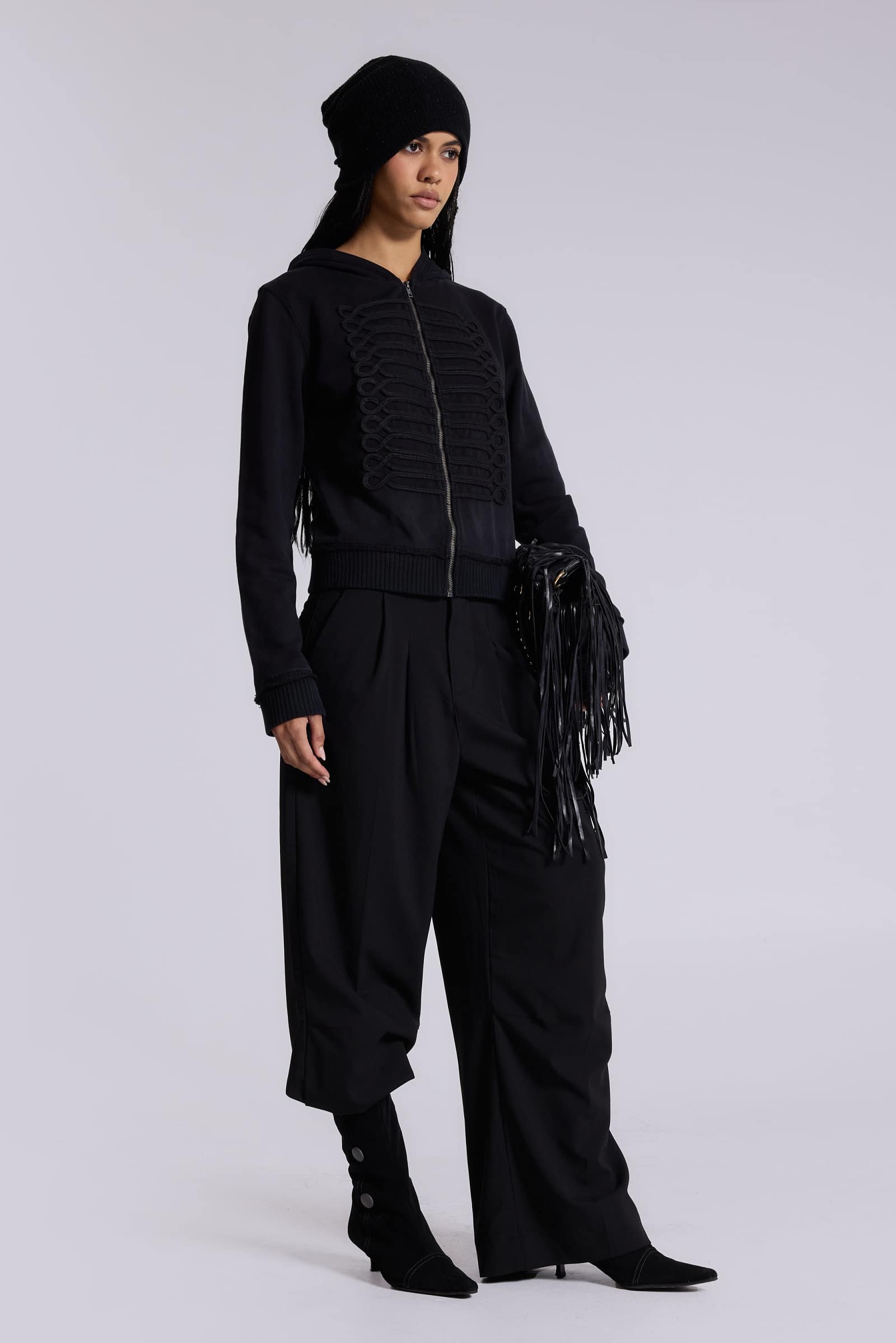 Black Military Monster Hoodie