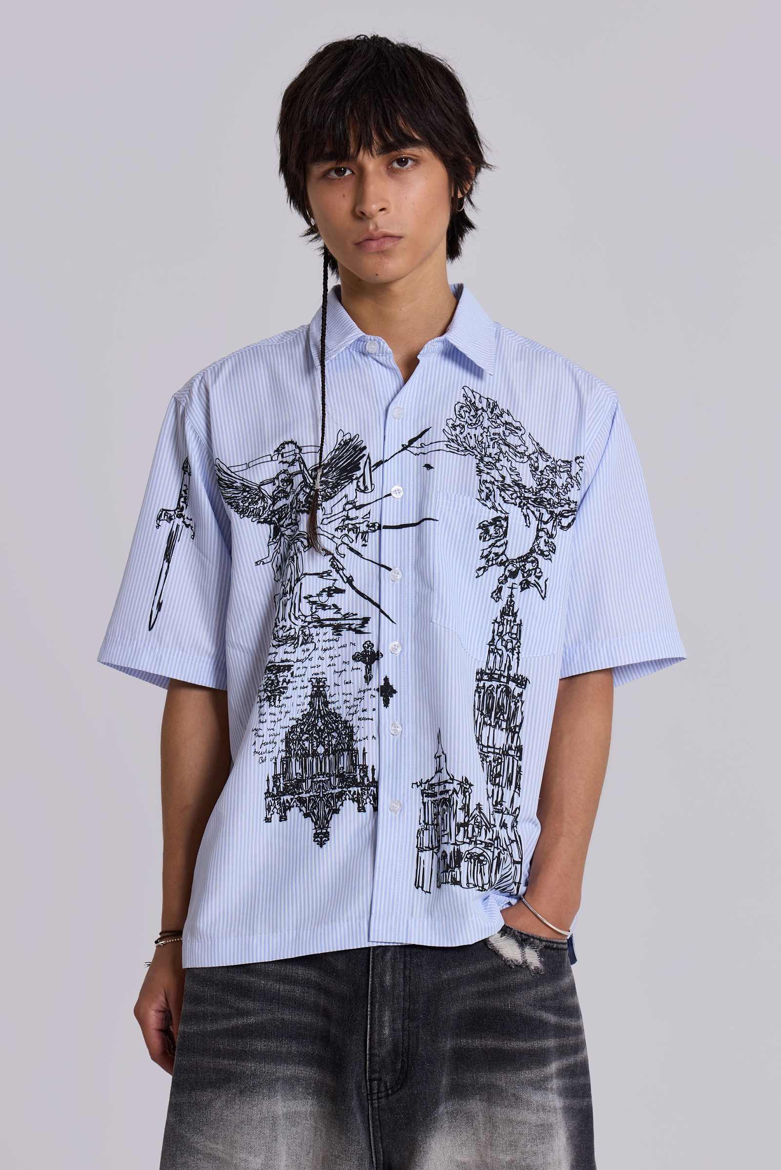 Sketch Pinstripe Shirt