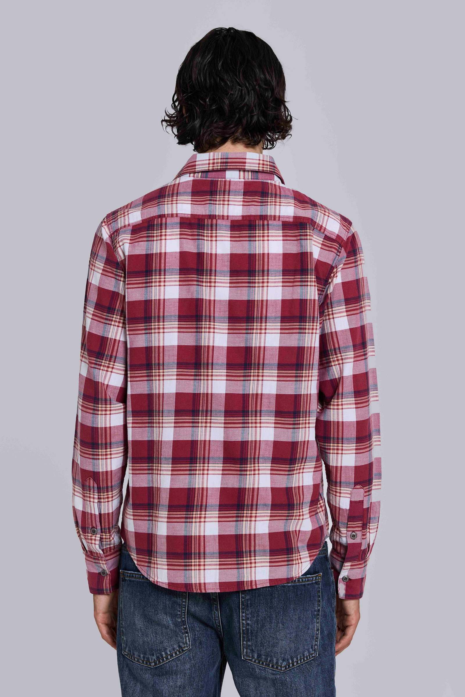 Vacation Plaid Fitted Shirt