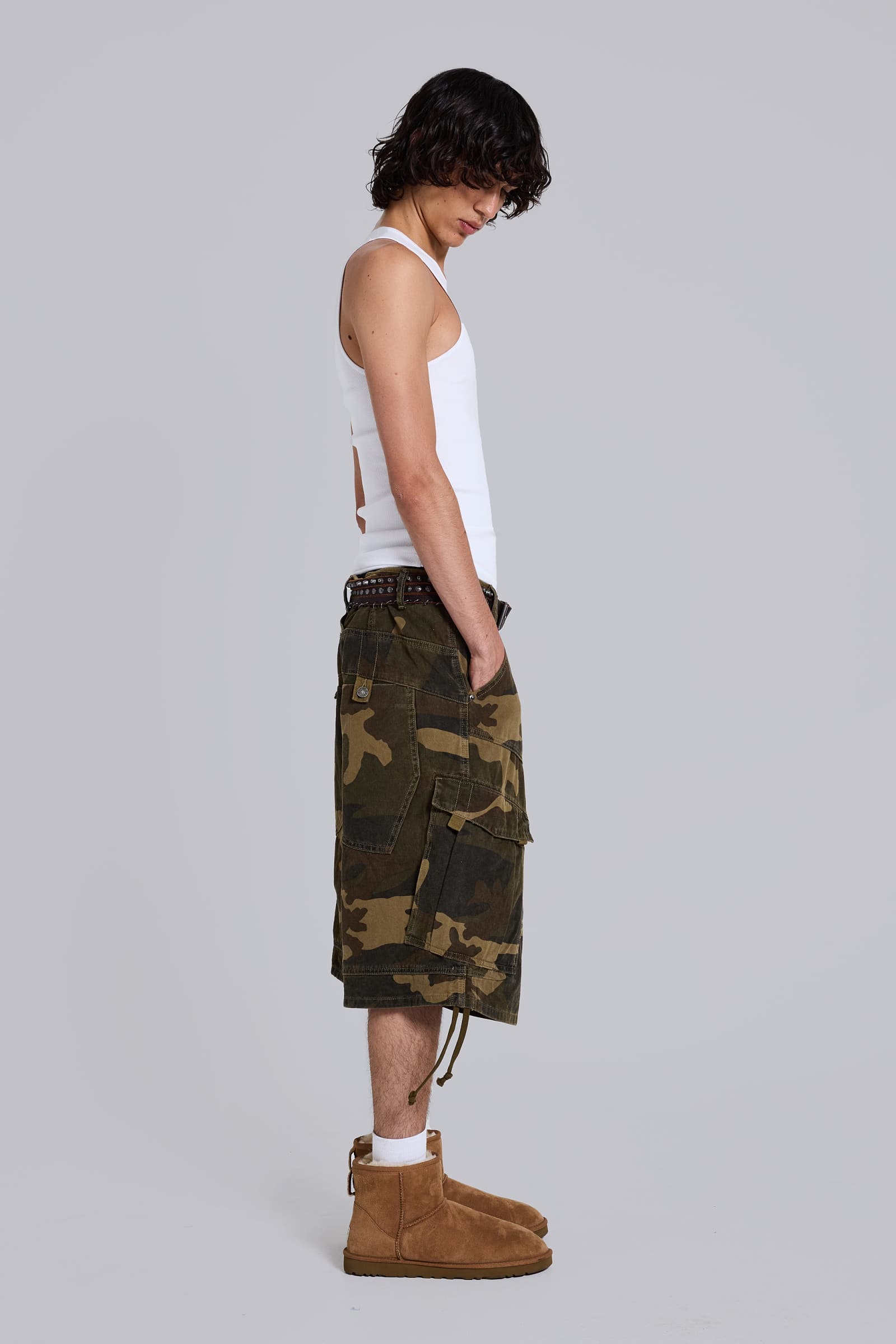Cadet Camo Baggy Shorts