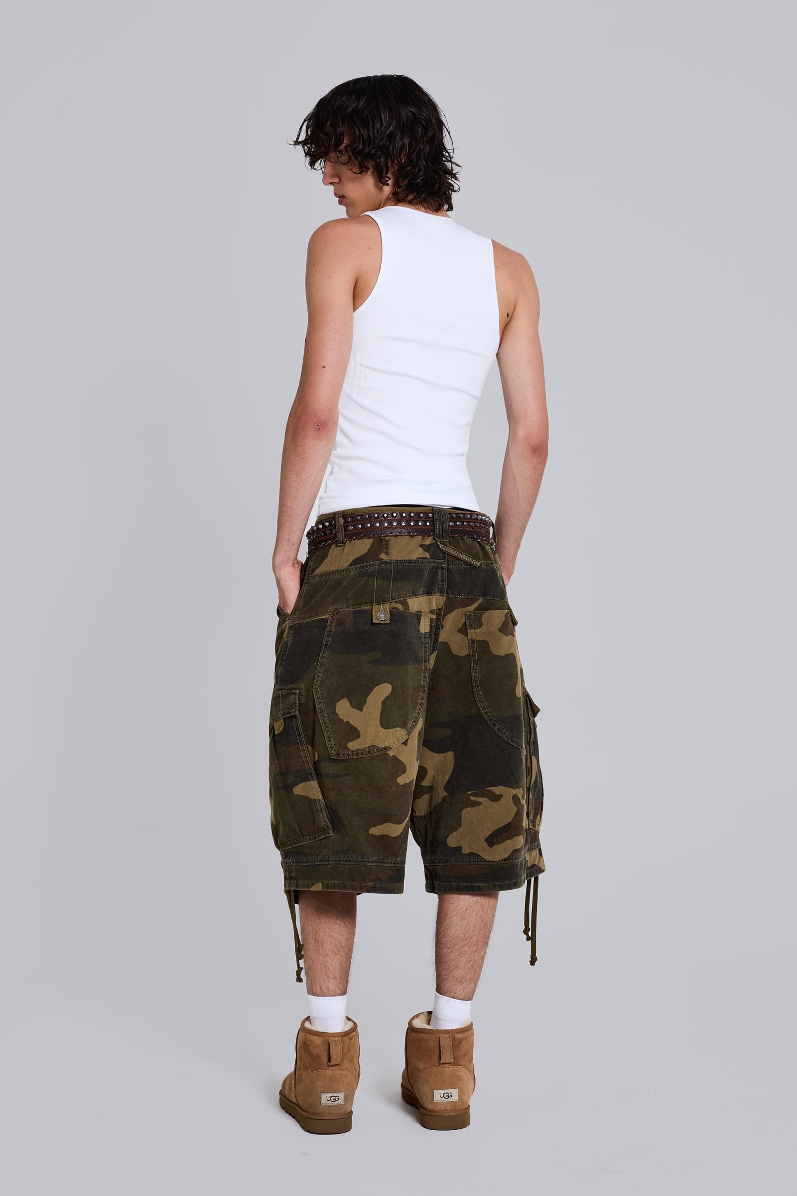 Cadet Camo Baggy Shorts