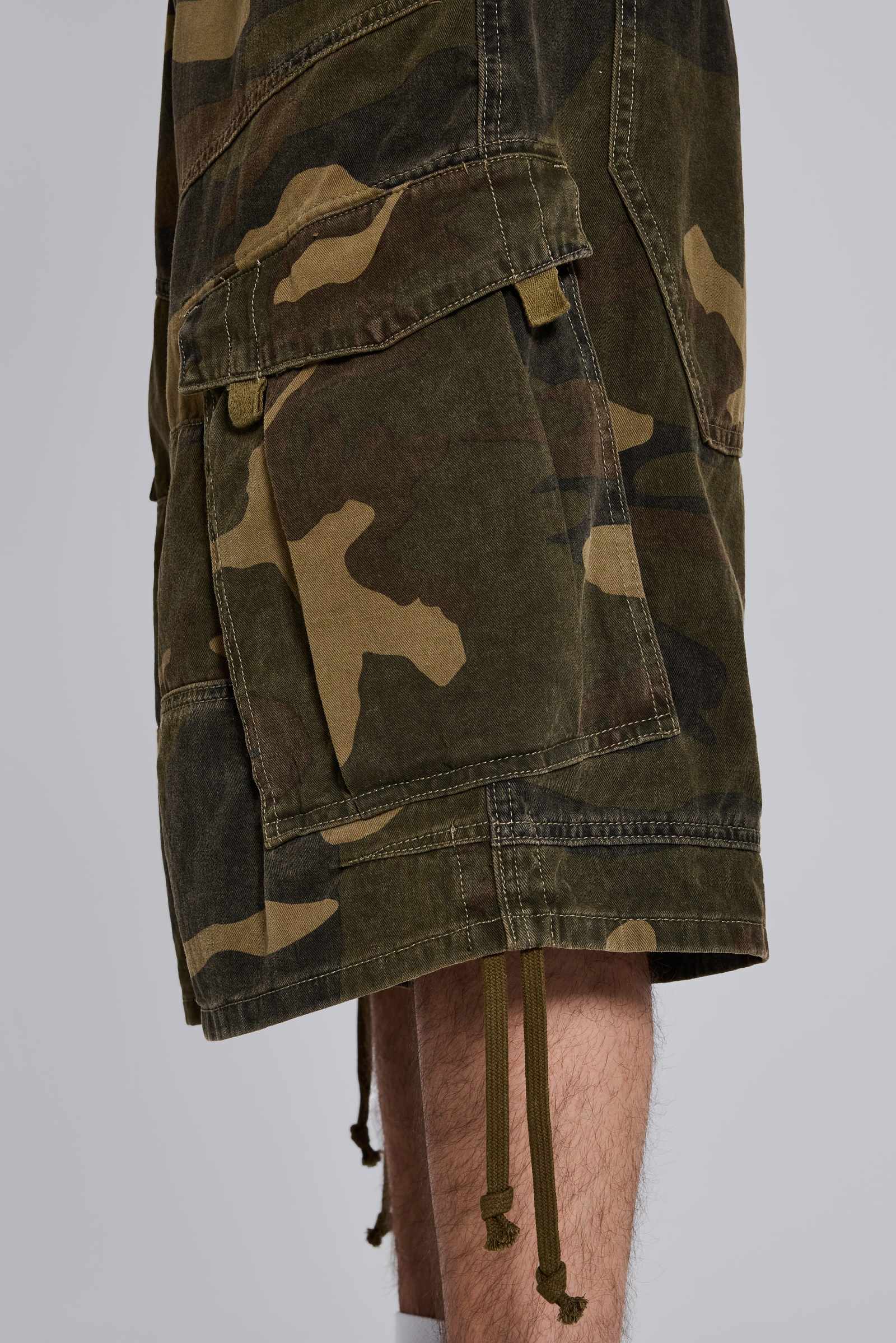 Cadet Camo Baggy Shorts