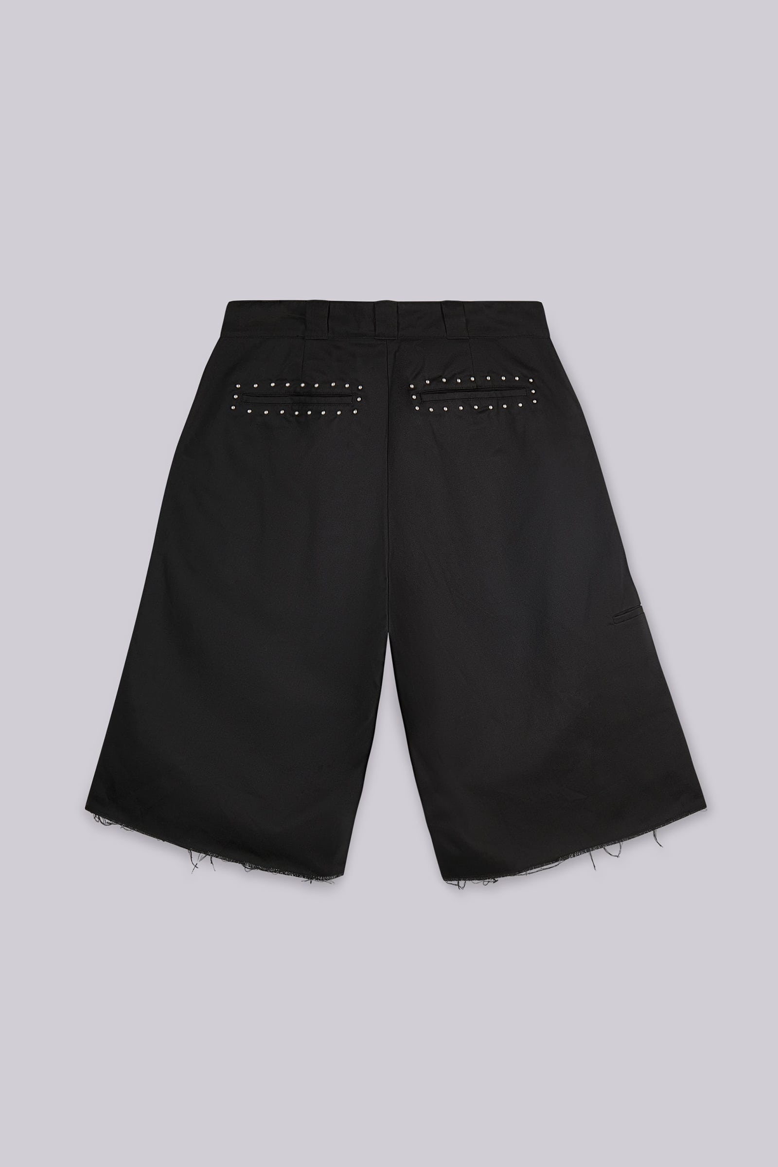 Studded Black XL Goliath Baggy Shorts | Jaded London | Clothing