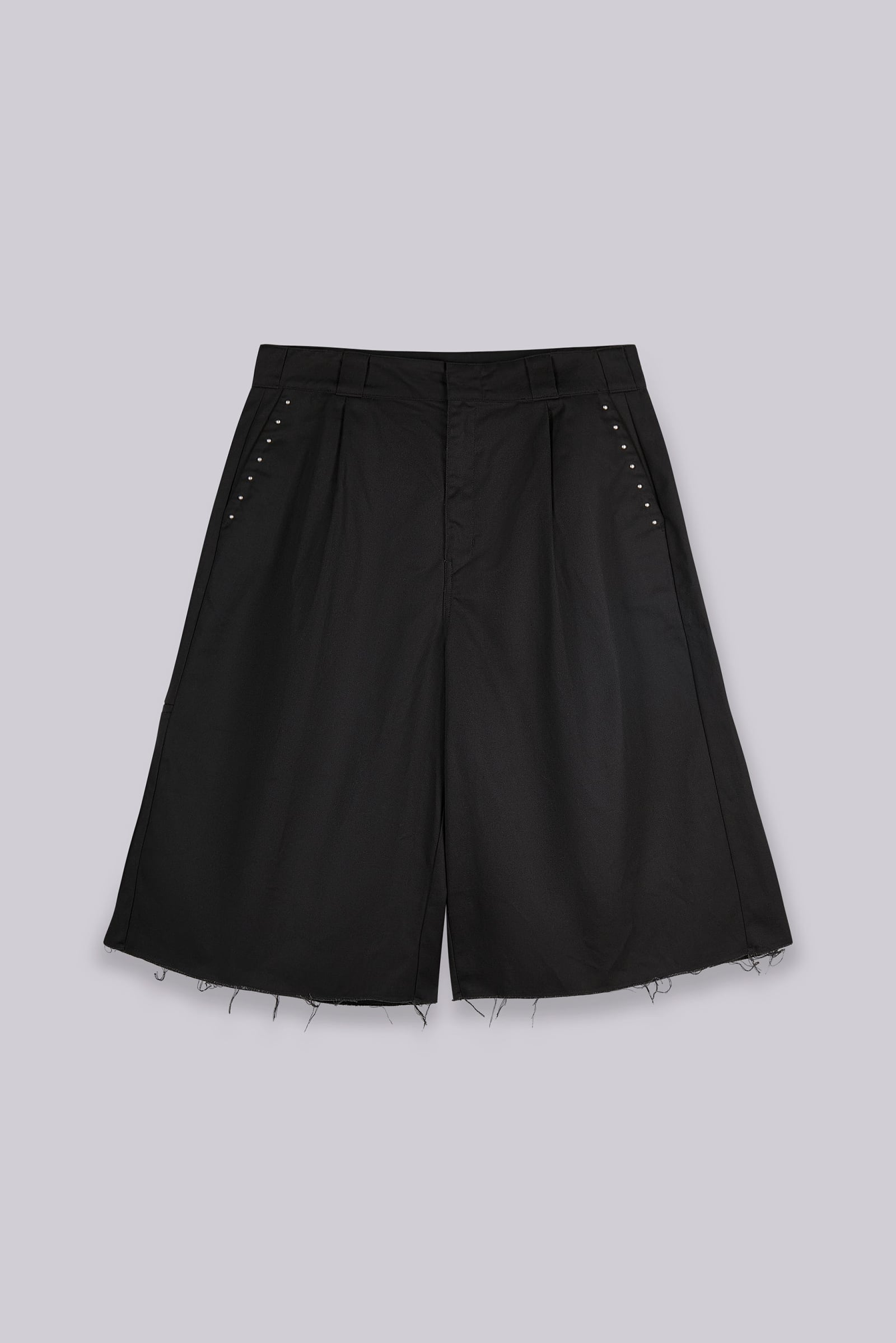 Studded Black XL Goliath Baggy Shorts | Jaded London | Clothing