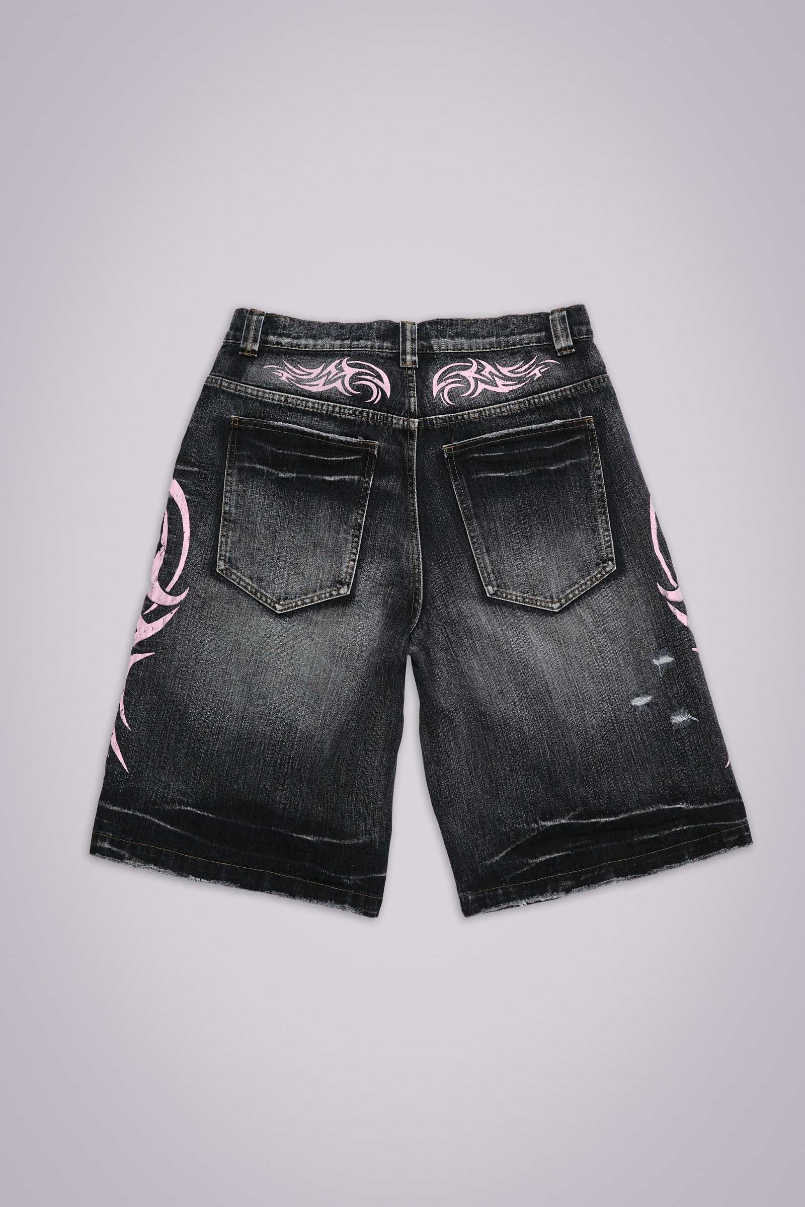Pink Blade Colossus Jorts