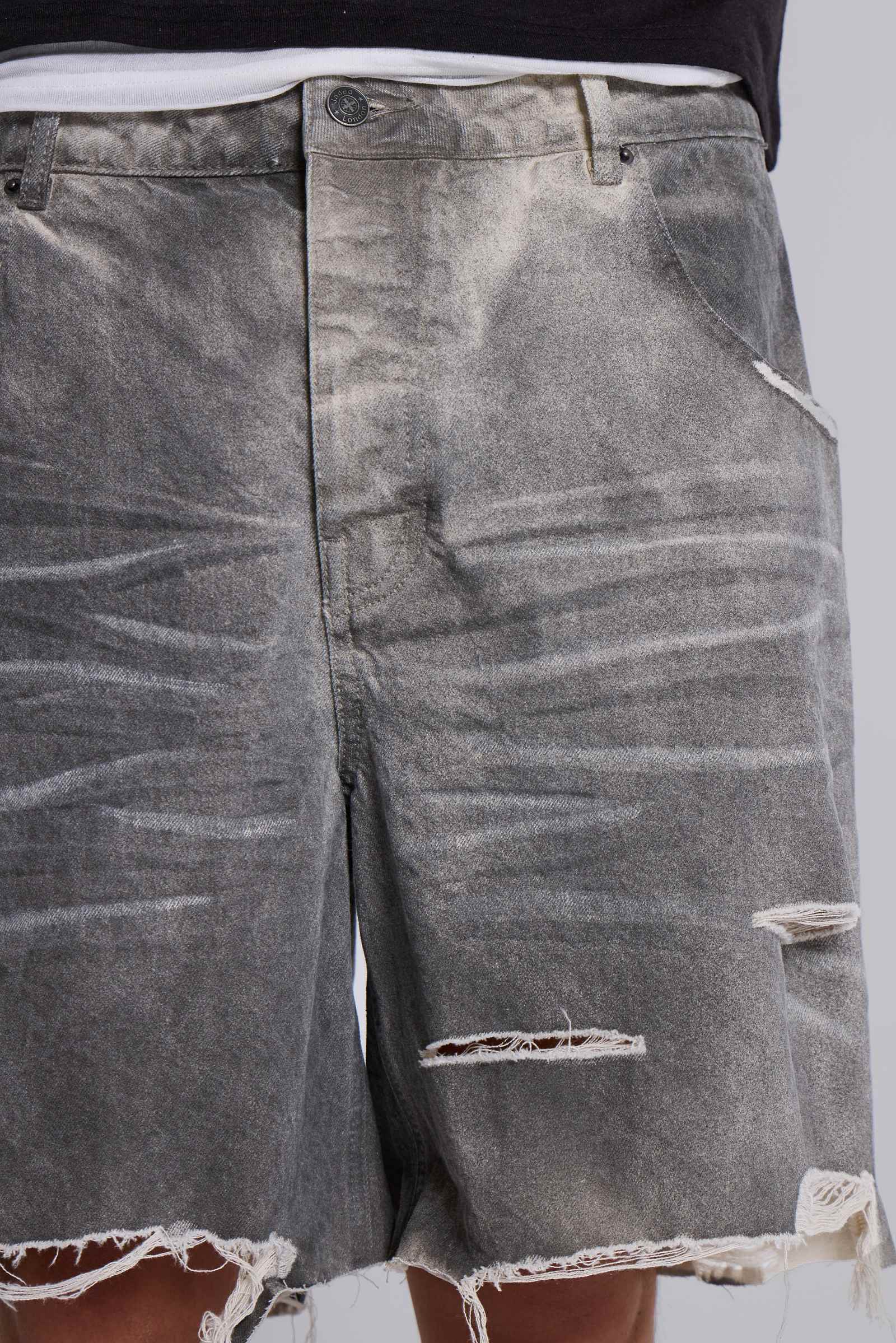 Dirty Studded Glasto Shorts