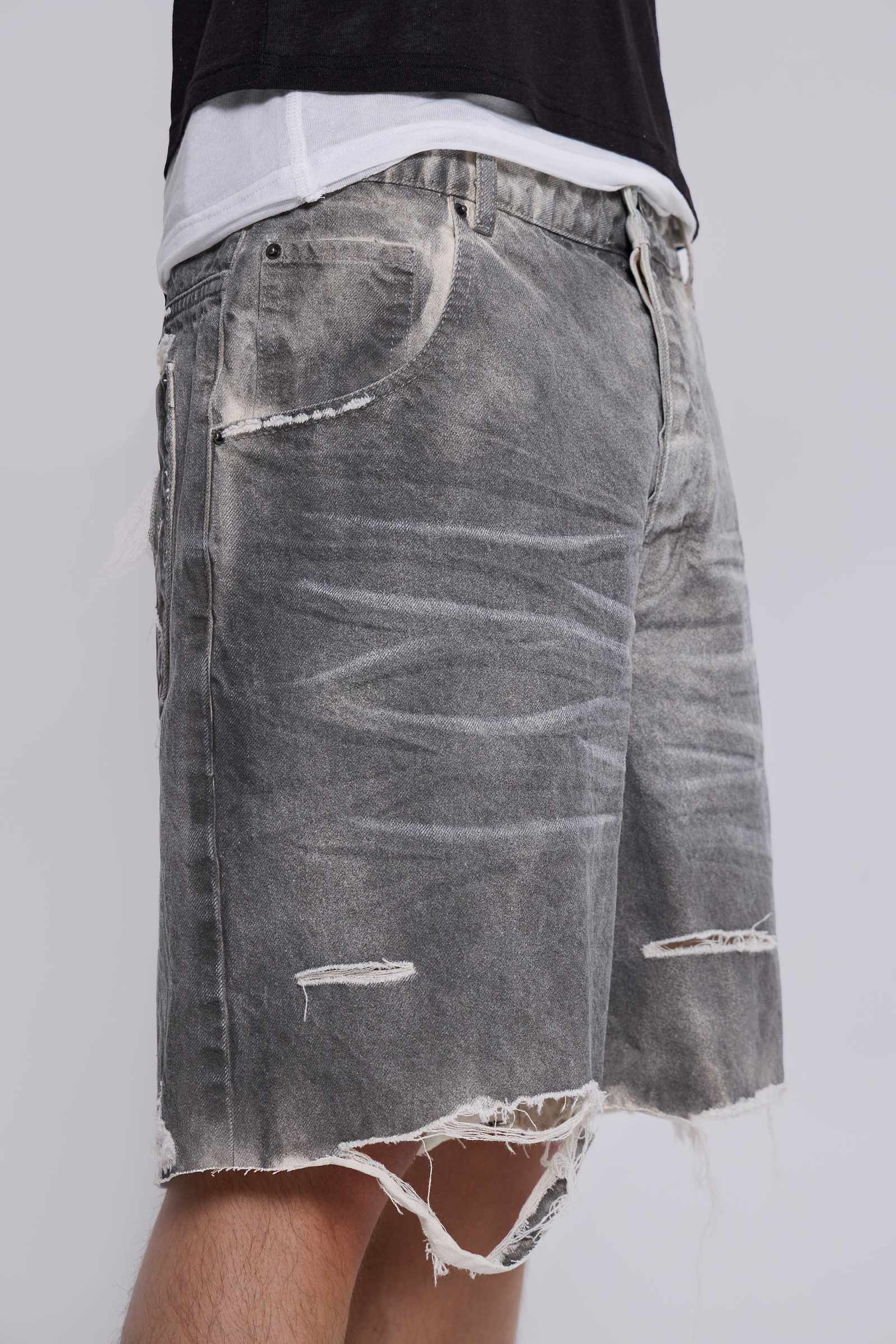 Dirty Studded Glasto Shorts