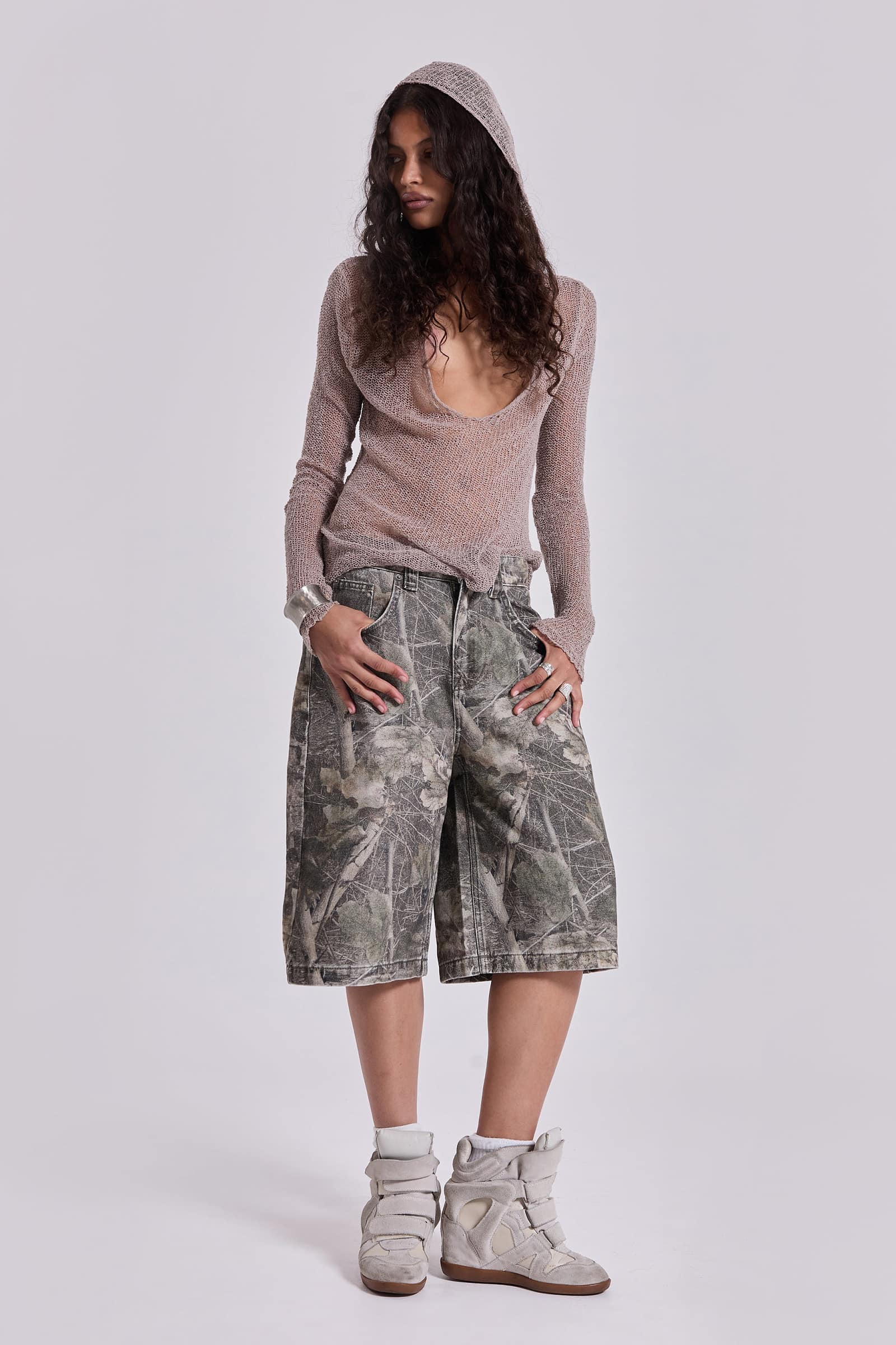 Woodland Camo Colossus Jorts