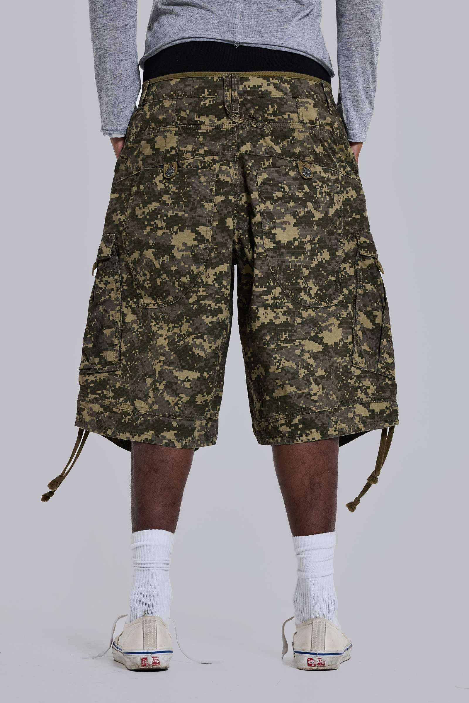 Digi Camo Cadet Shorts | Jaded London | Clothing