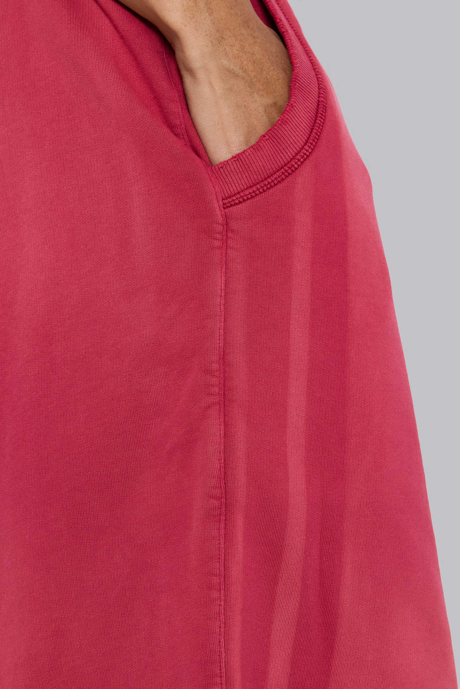 Red Sport Stripe Monster Jogger Shorts