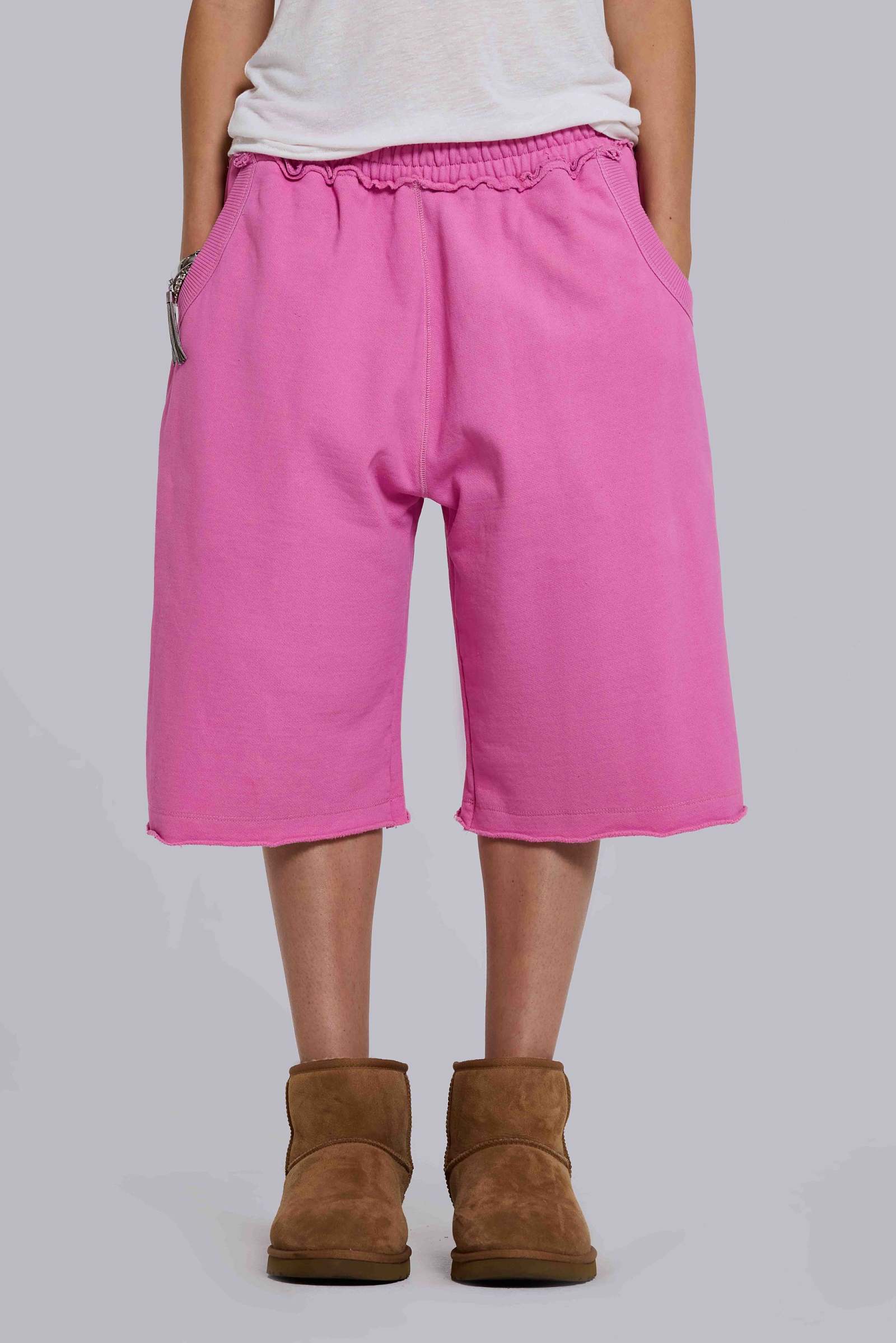 Pink Monster Jogger Shorts