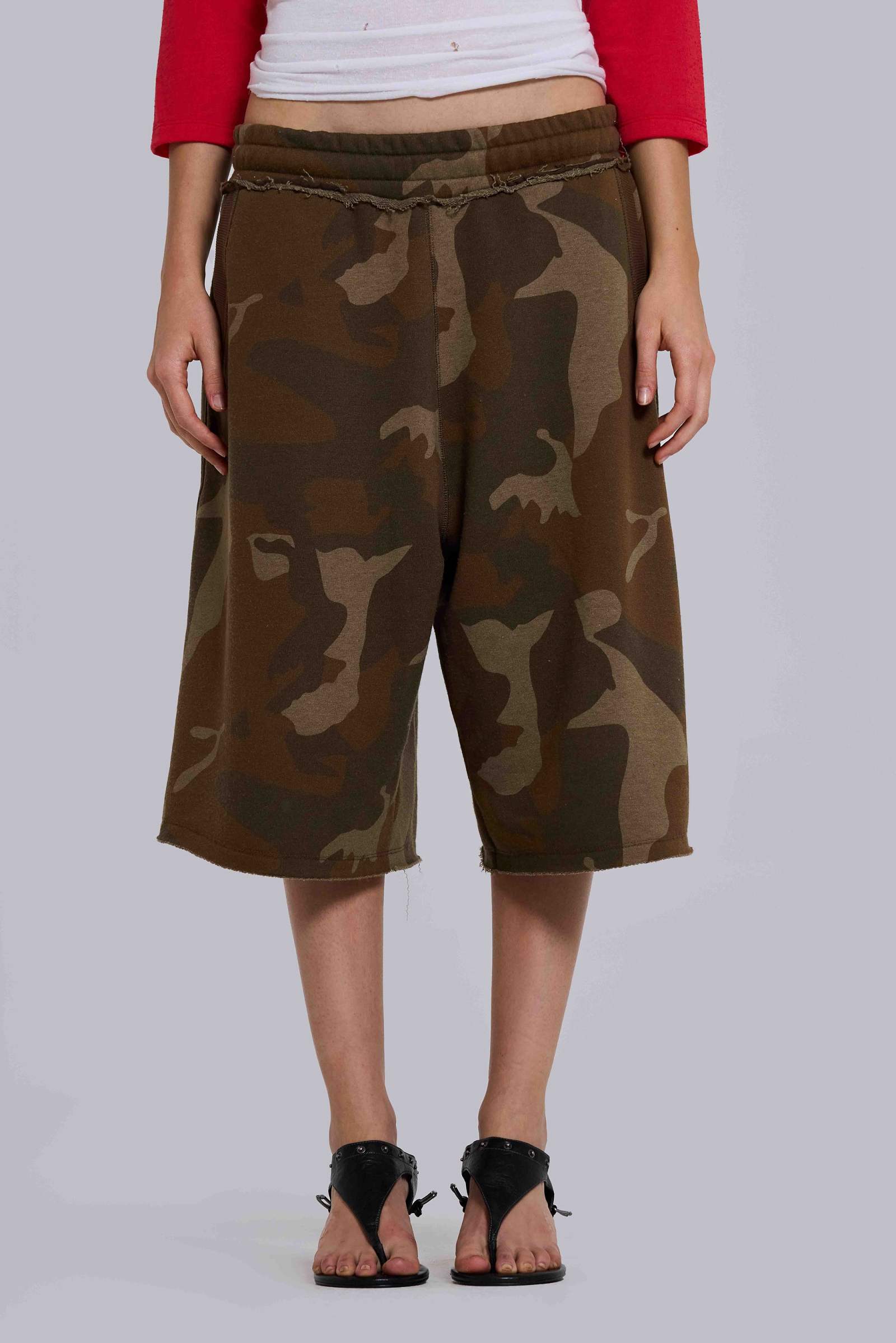 Camo Monster Jogger Shorts