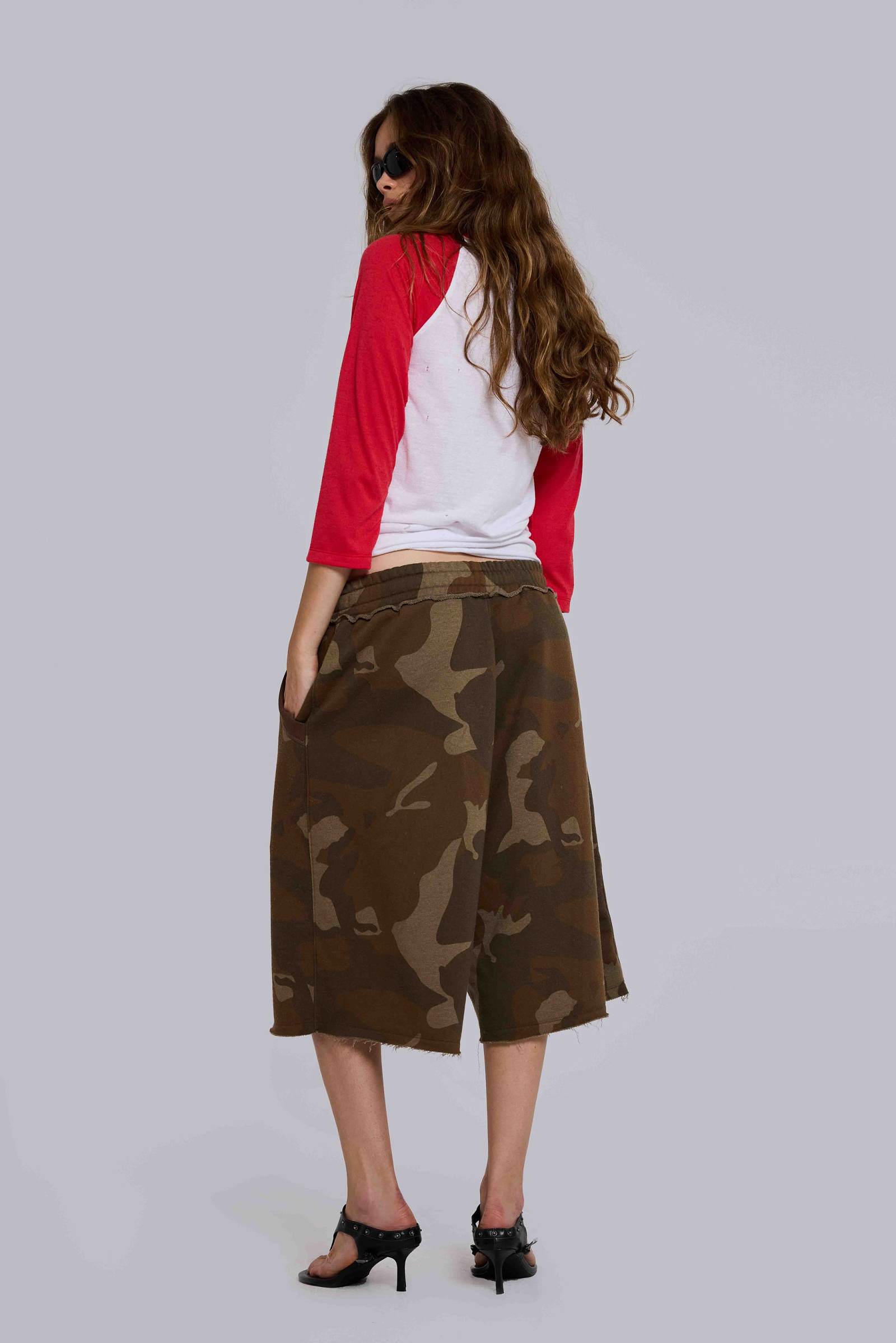 Camo Monster Jogger Shorts