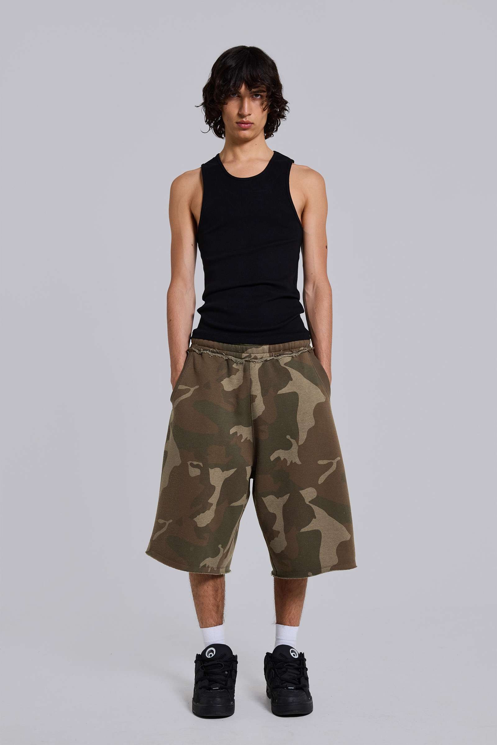 Camo Monster Jogger Shorts