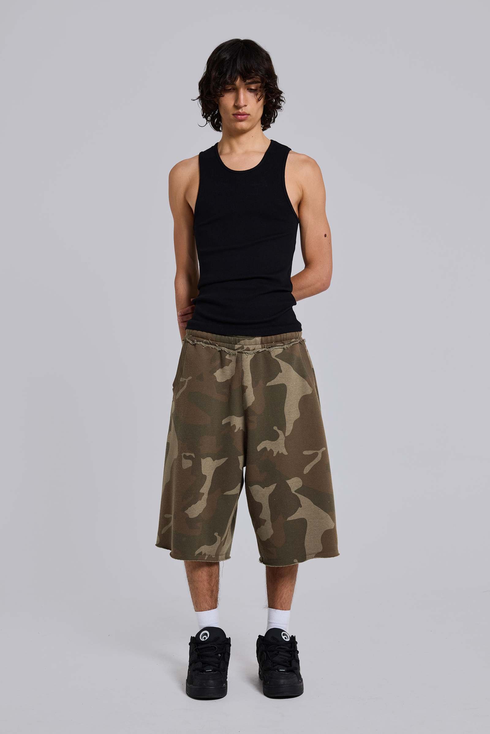 Camo Monster Jogger Shorts