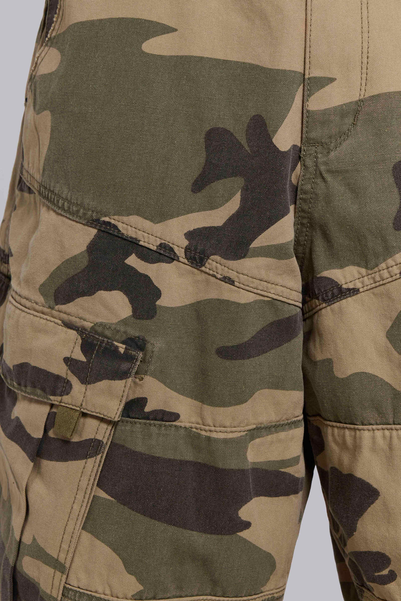 Faded Camo Cadet Shorts