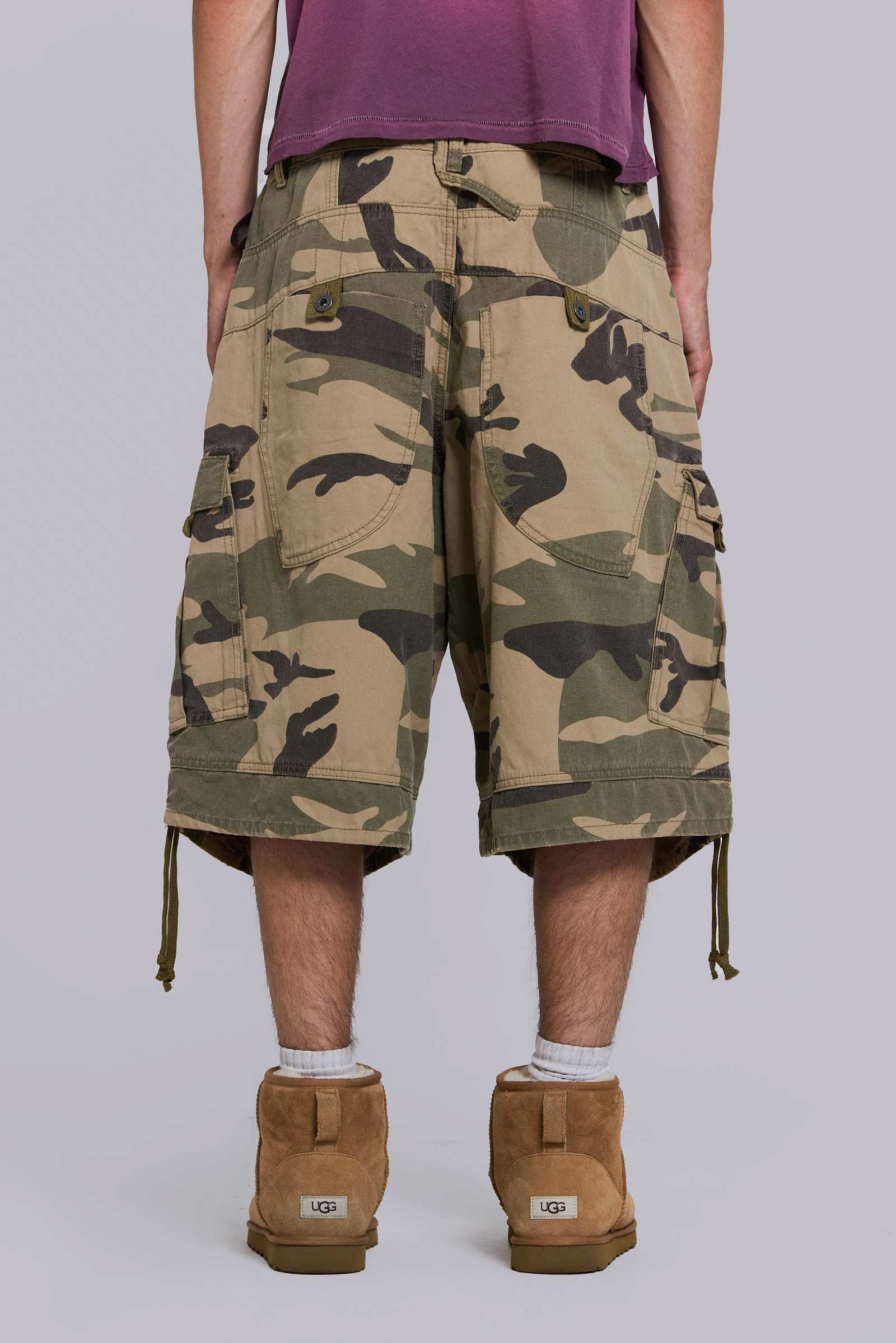 Faded Camo Cadet Shorts