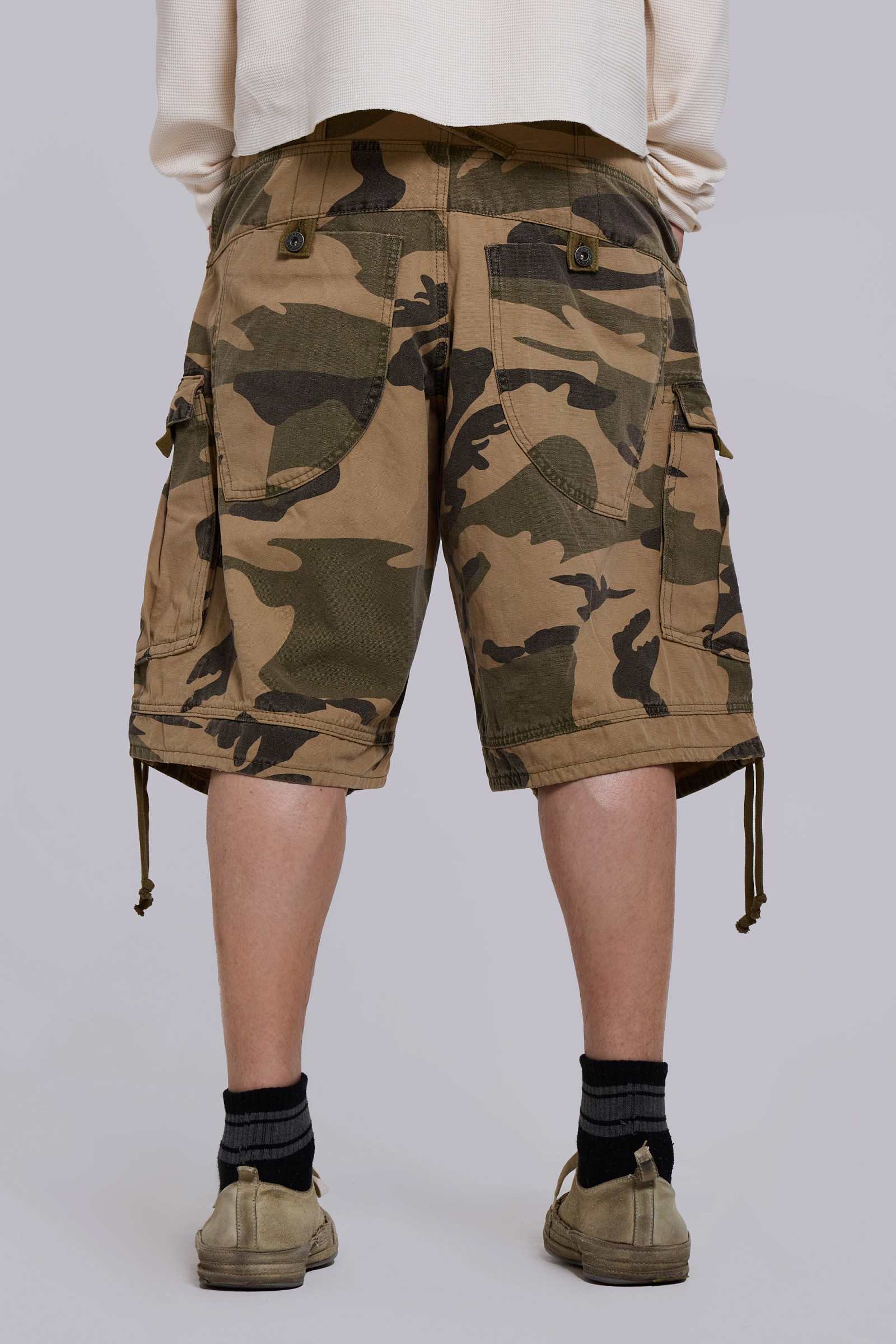 Faded Camo Cadet Shorts
