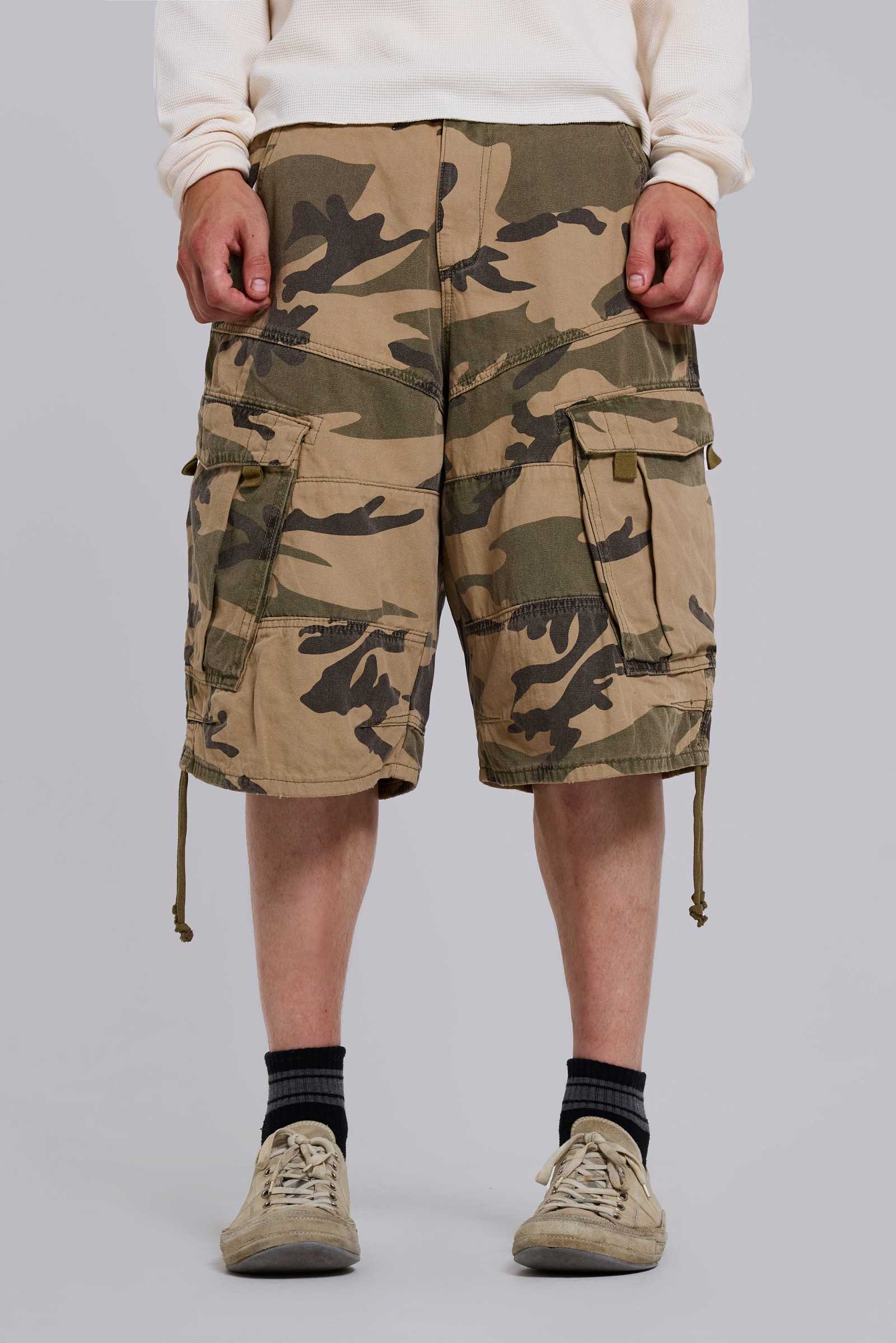 Faded Camo Cadet Shorts