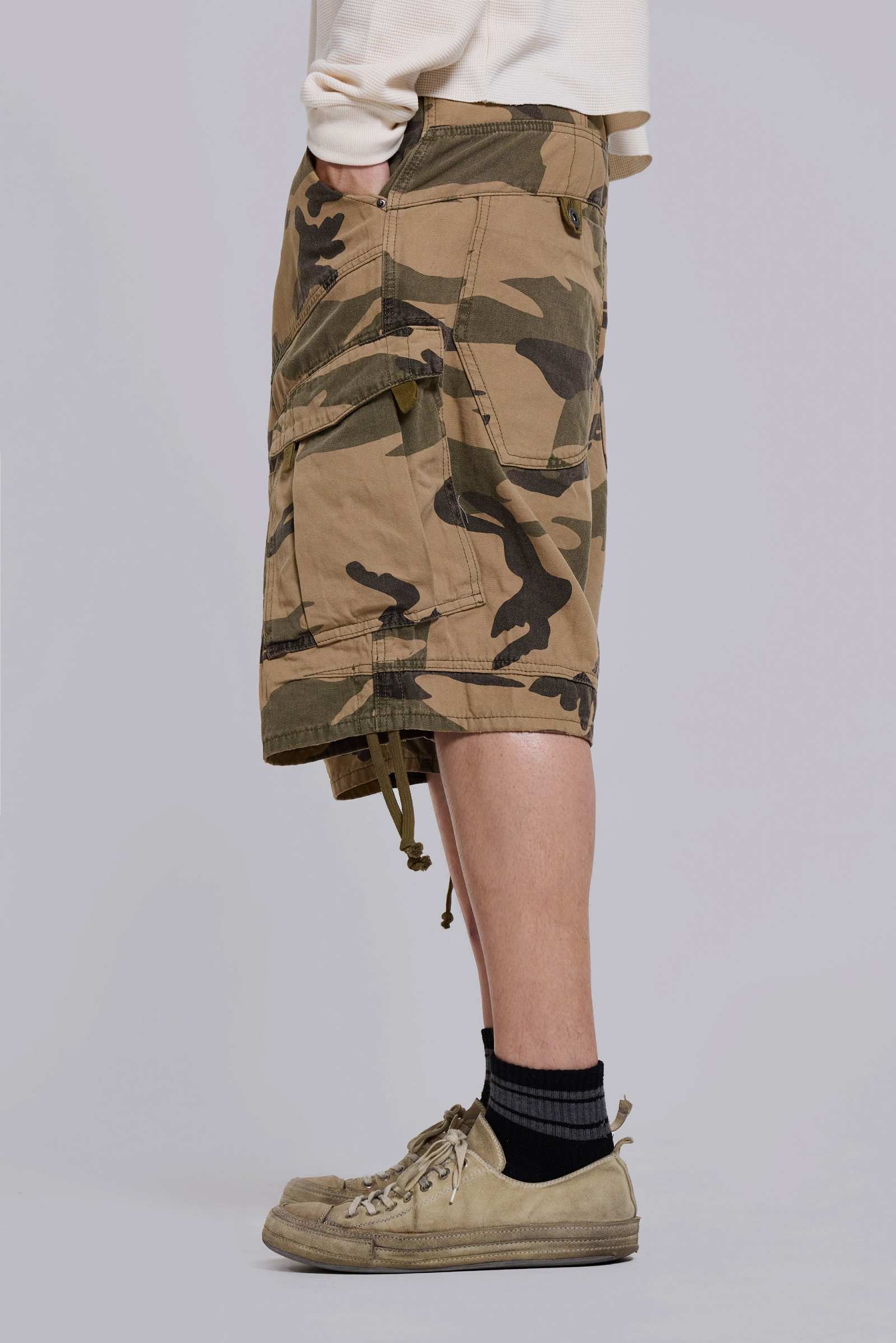 Faded Camo Cadet Shorts