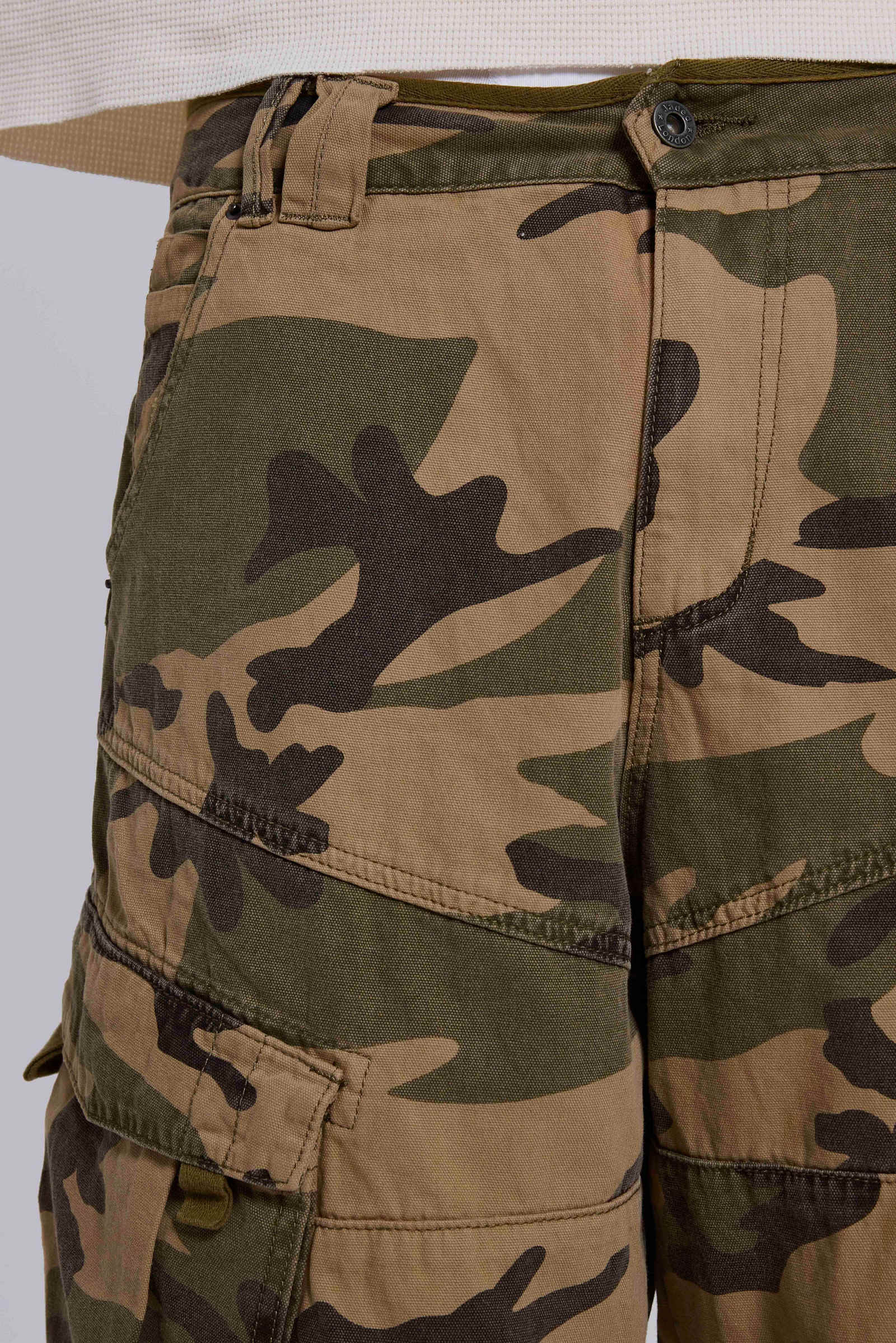 Faded Camo Cadet Shorts