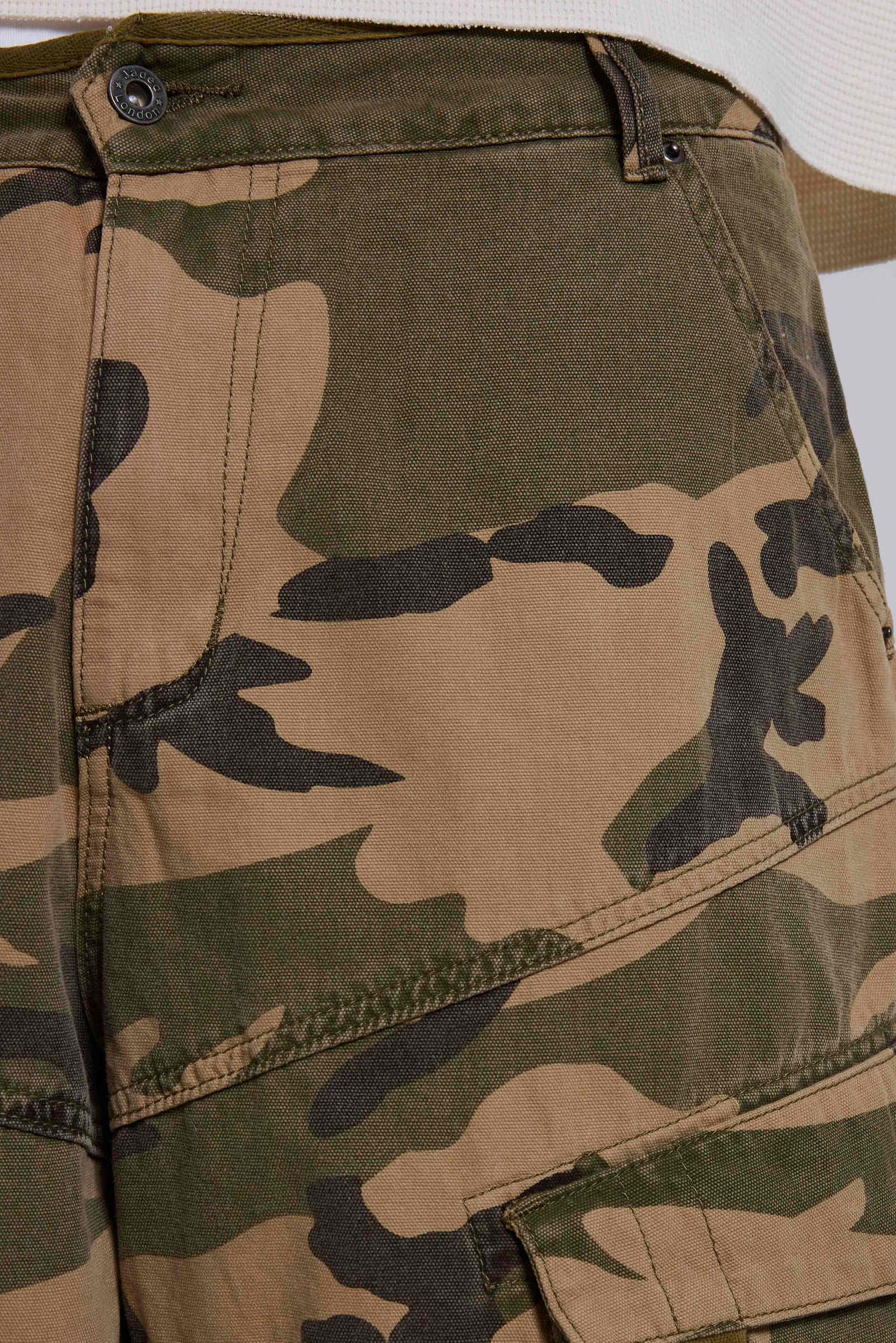 Faded Camo Cadet Shorts