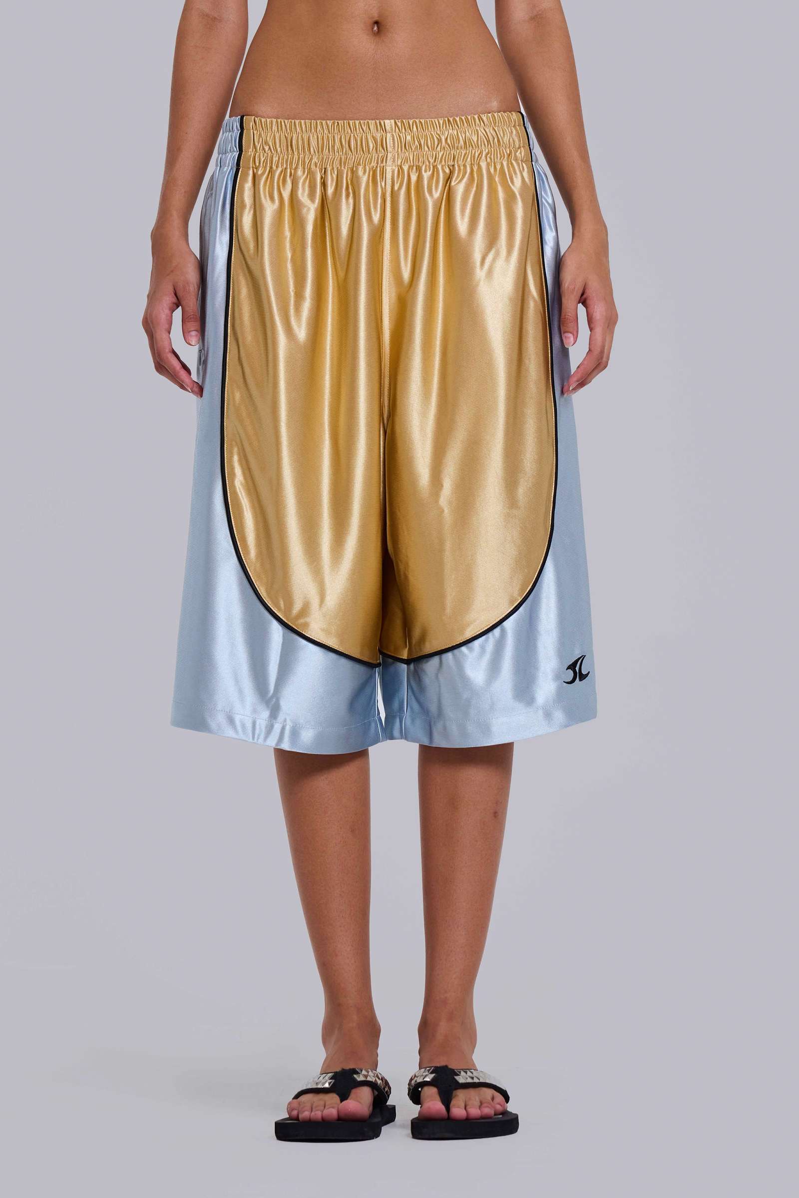 Court Gold Basketball Shorts