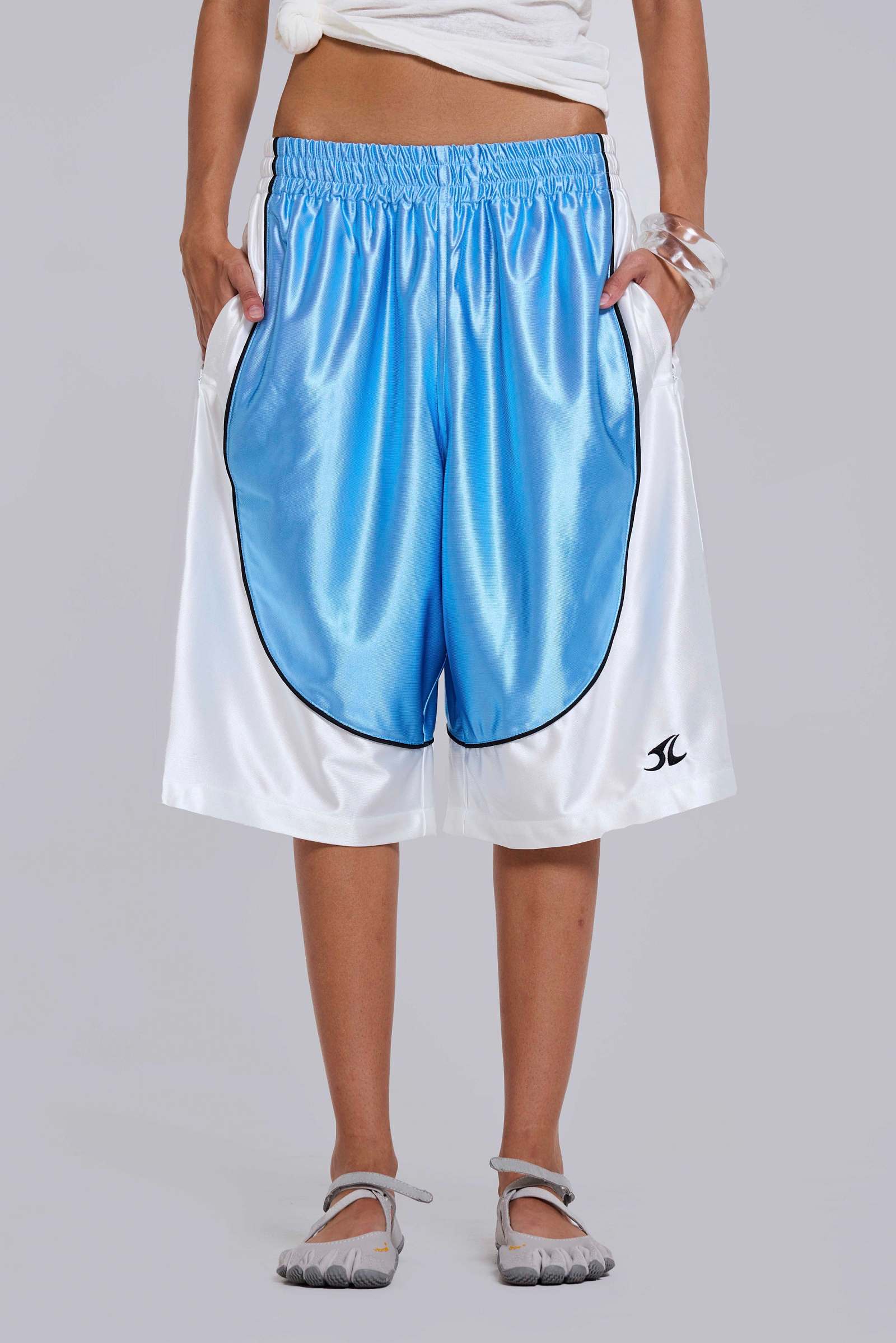 Court Blue Basketball Shorts