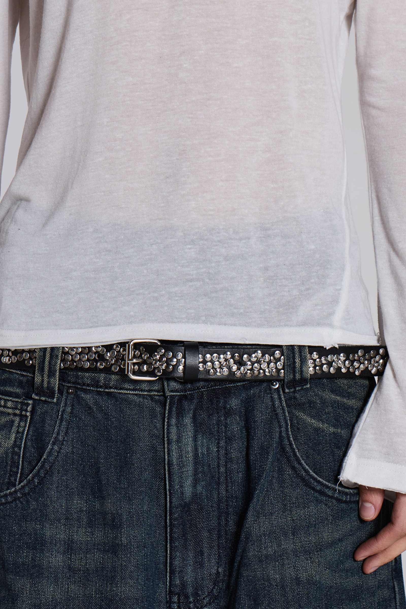 White Mist Long Sleeve Top