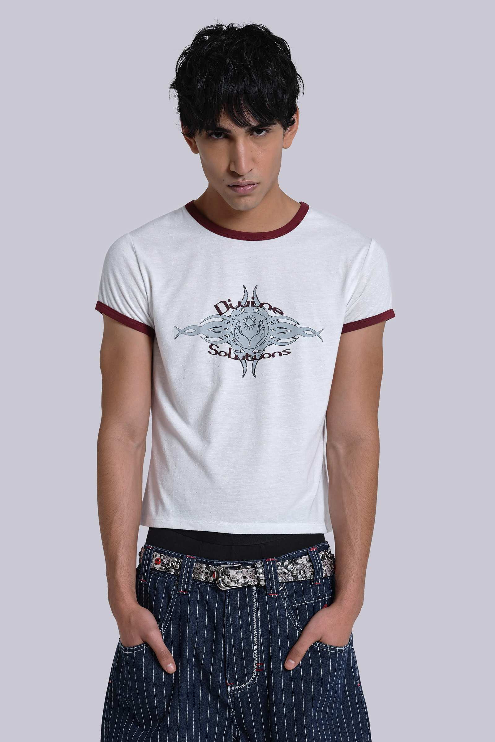Divine Solutions Ringer T-Shirt