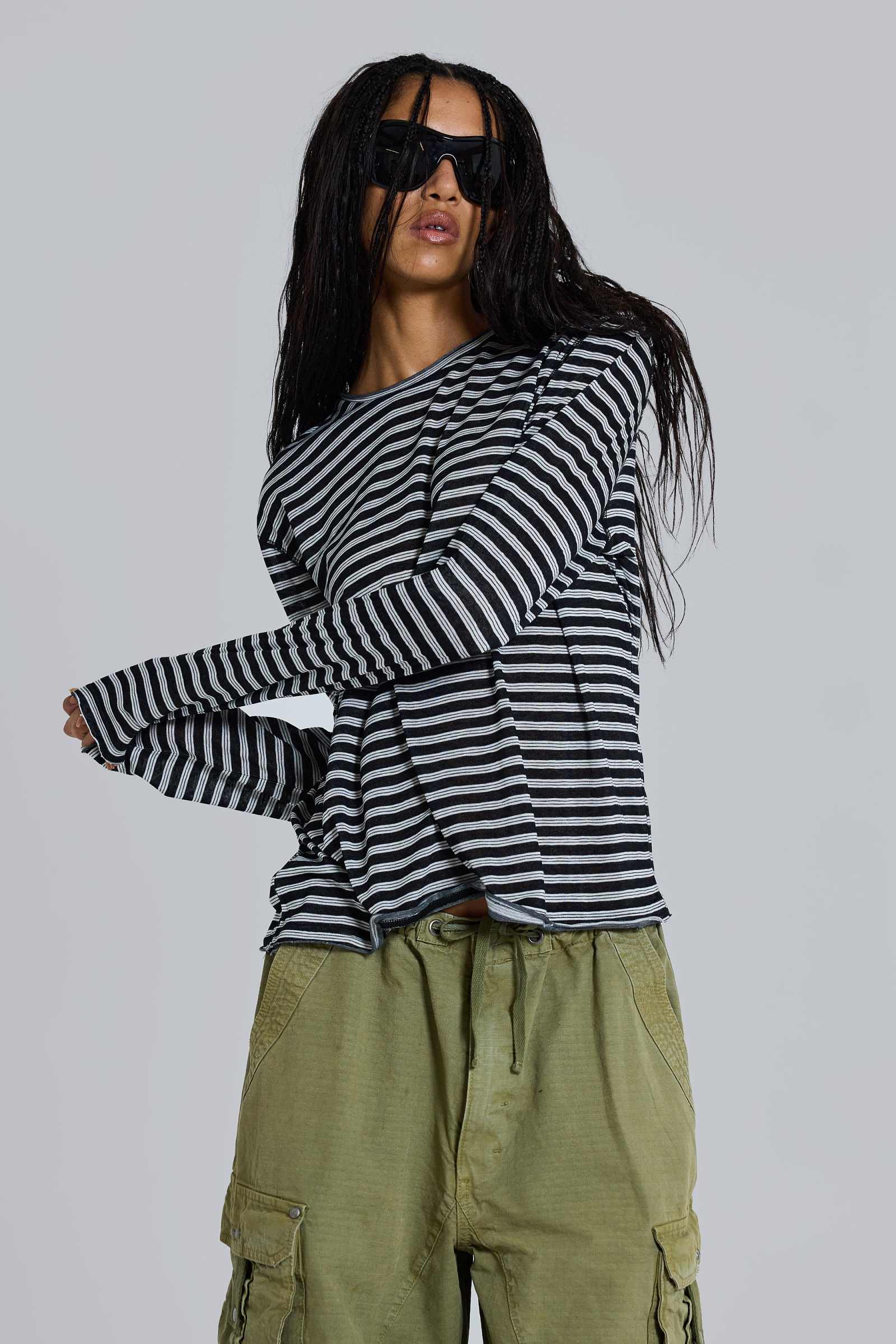 Stripe Longsleeve Top