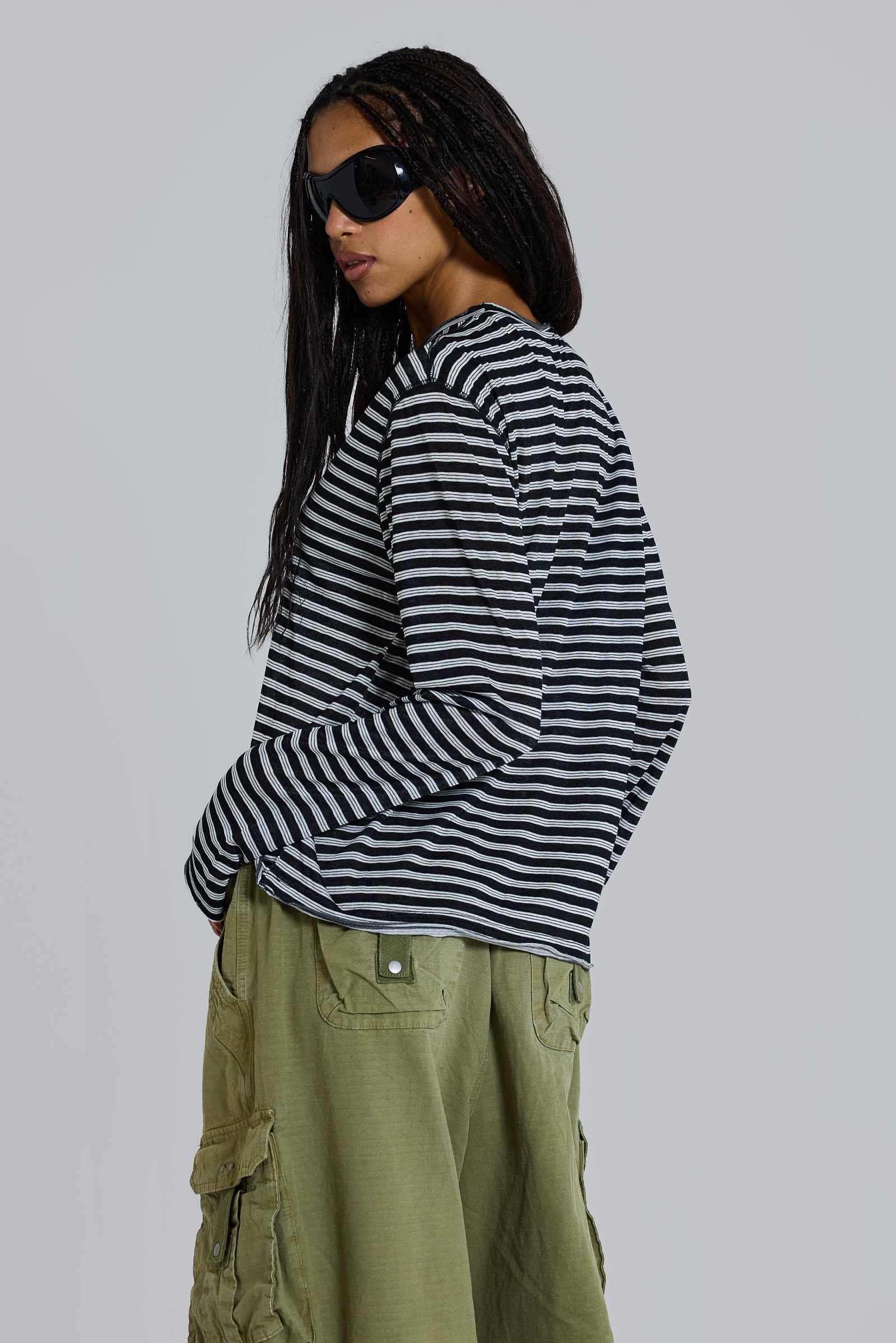 Stripe Longsleeve Top